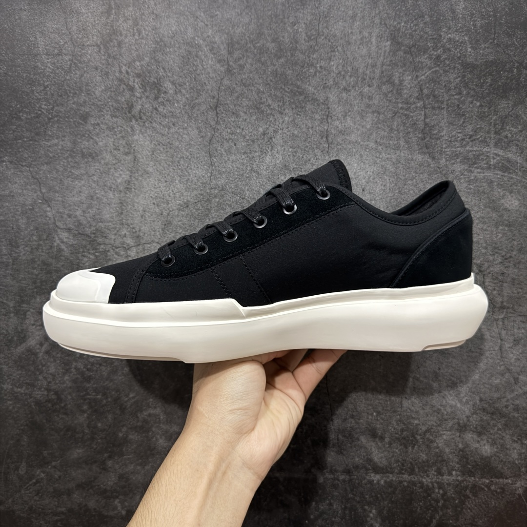 图片[2]-【莞顶纯原】Y-3官网同步在售款 Y3黑白休闲百搭板鞋 秋冬款实力派 经典高端大气 原版1：1打造 质量好 细节完美 面料选用牛皮组合加厚防臭布 大底采用轻盈lp底＋超级防滑凸纹 尺码：38-45-选品中心