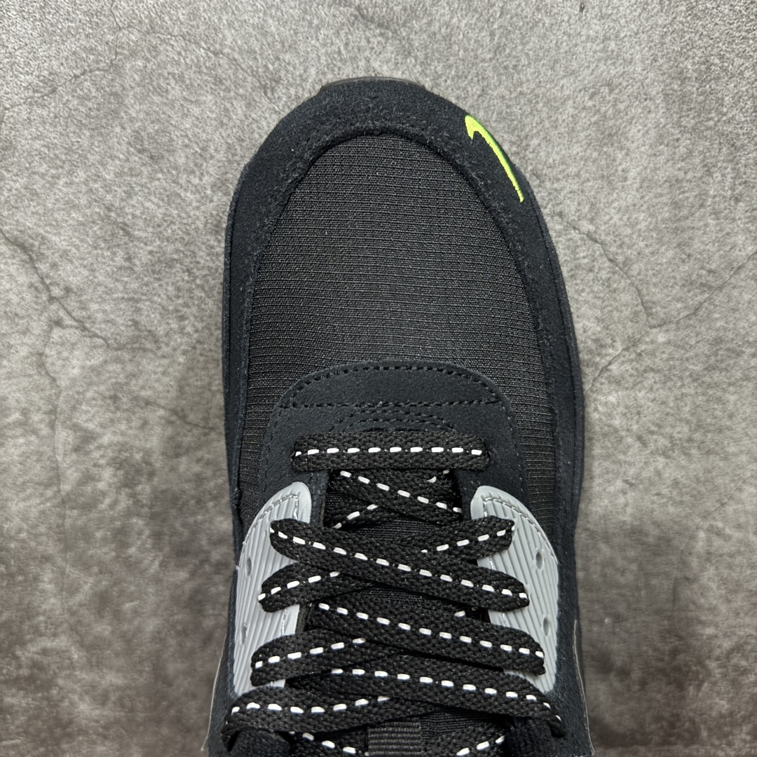 图片[5]-【顶级芯片版】Nike Air Max 90 舒适 复古 合成革减震防滑透气 低帮 休闲跑步鞋 黑灰 FQ2377-001 鞋舌标可扫码 海外欧州过验版 原纸版原楦头 顶级90款问市 开发数月 原版开发 多道QC质检 鞋型完美复刻 原厂级别工艺 正确色卡 正确气垫蓝光 正确大底 独家私模 采用进口头层牛皮拼接 定位高端市场 行业标杆工艺 尺码：39 40 40.5 41 42 42.5 43 44 44.5 45 46-选品中心