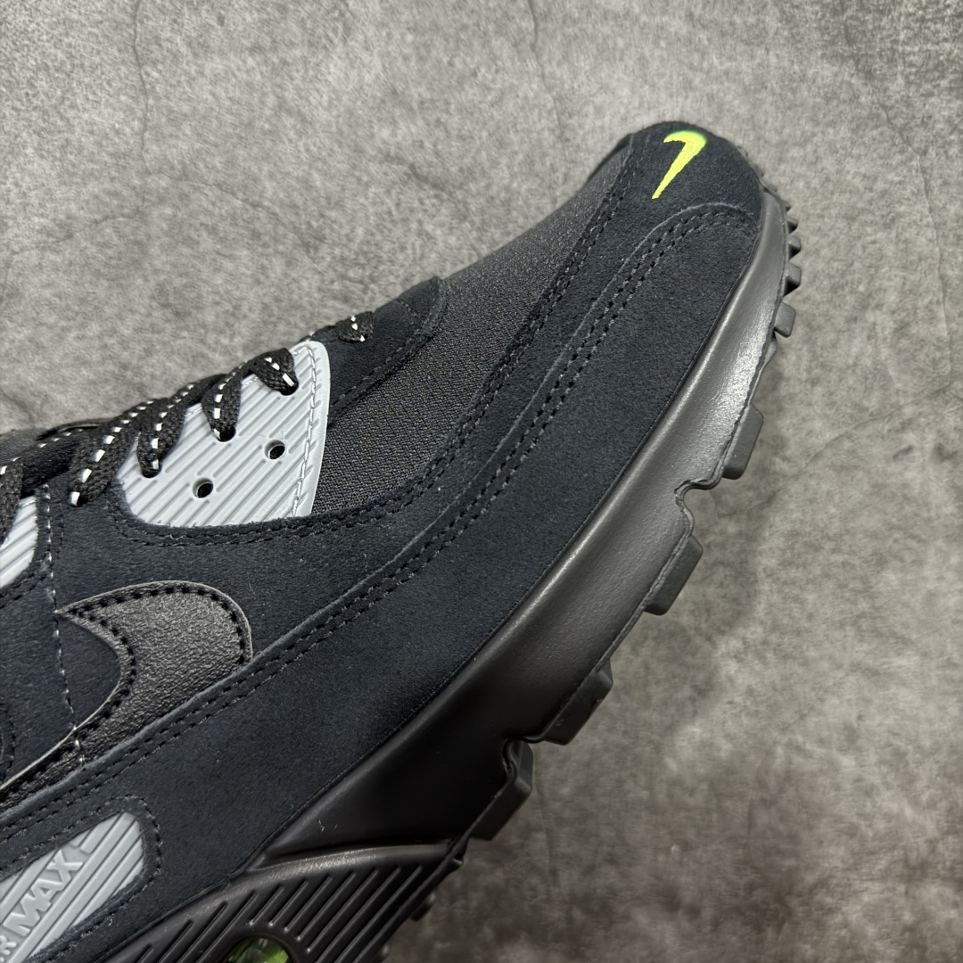 图片[6]-【顶级芯片版】Nike Air Max 90 舒适 复古 合成革减震防滑透气 低帮 休闲跑步鞋 黑灰 FQ2377-001 鞋舌标可扫码 海外欧州过验版 原纸版原楦头 顶级90款问市 开发数月 原版开发 多道QC质检 鞋型完美复刻 原厂级别工艺 正确色卡 正确气垫蓝光 正确大底 独家私模 采用进口头层牛皮拼接 定位高端市场 行业标杆工艺 尺码：39 40 40.5 41 42 42.5 43 44 44.5 45 46-选品中心