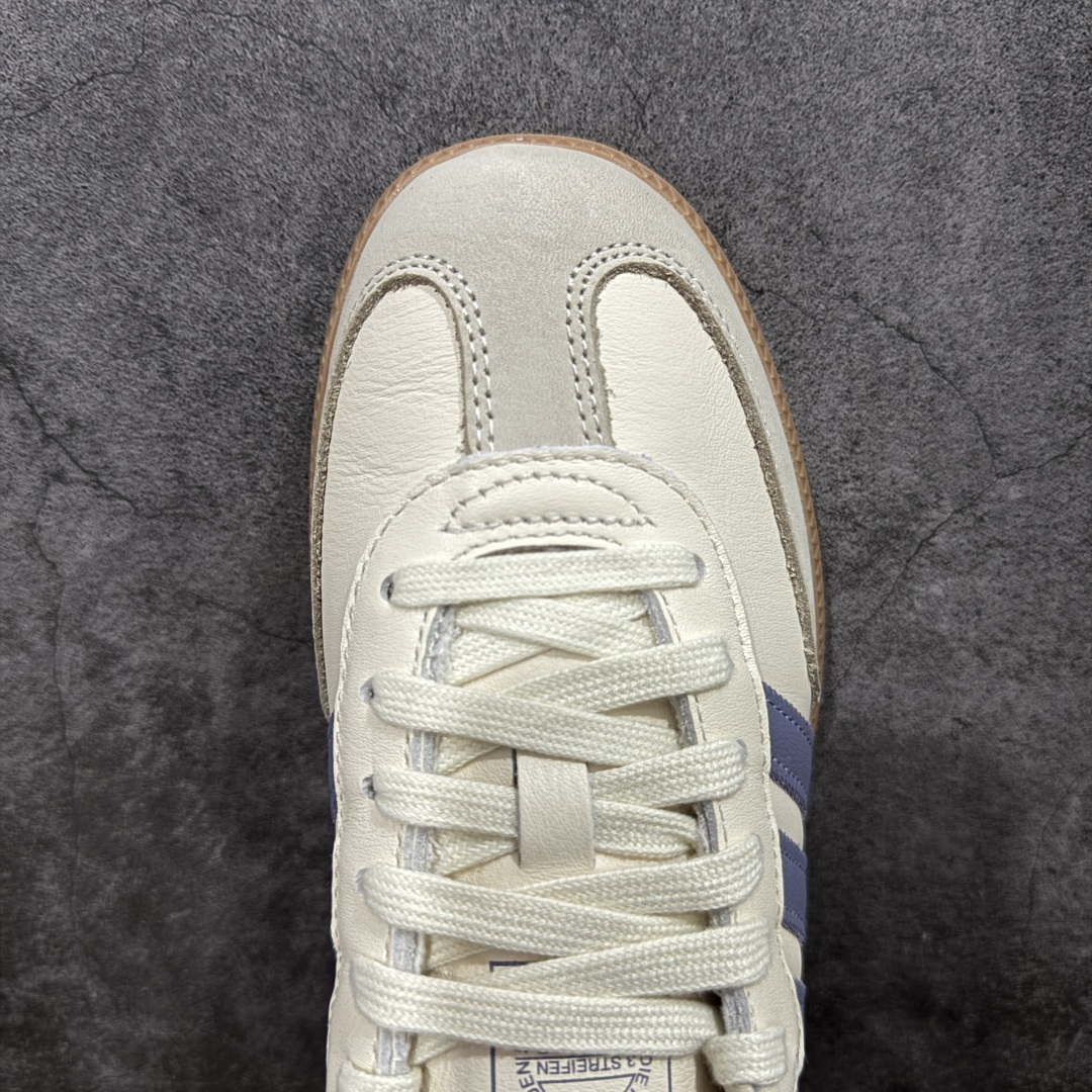 图片[5]-【CG纯原】市面最顶级品质没有之一！ 此版鞋身全部采用进口原厂头层皮 原厂头层 区分市面偷工减料！ Adidas Originals Samba 桑巴德训鞋 灰红 原版原楦原材，99.999%还原度 鞋带都是原厂的，系鞋带的方式都同步ZP！ 货号：JS1362 尺码：36 36.5 37 38 38.5 39 40 40.5 41 42 42.5 43 44 44.5 45-选品中心