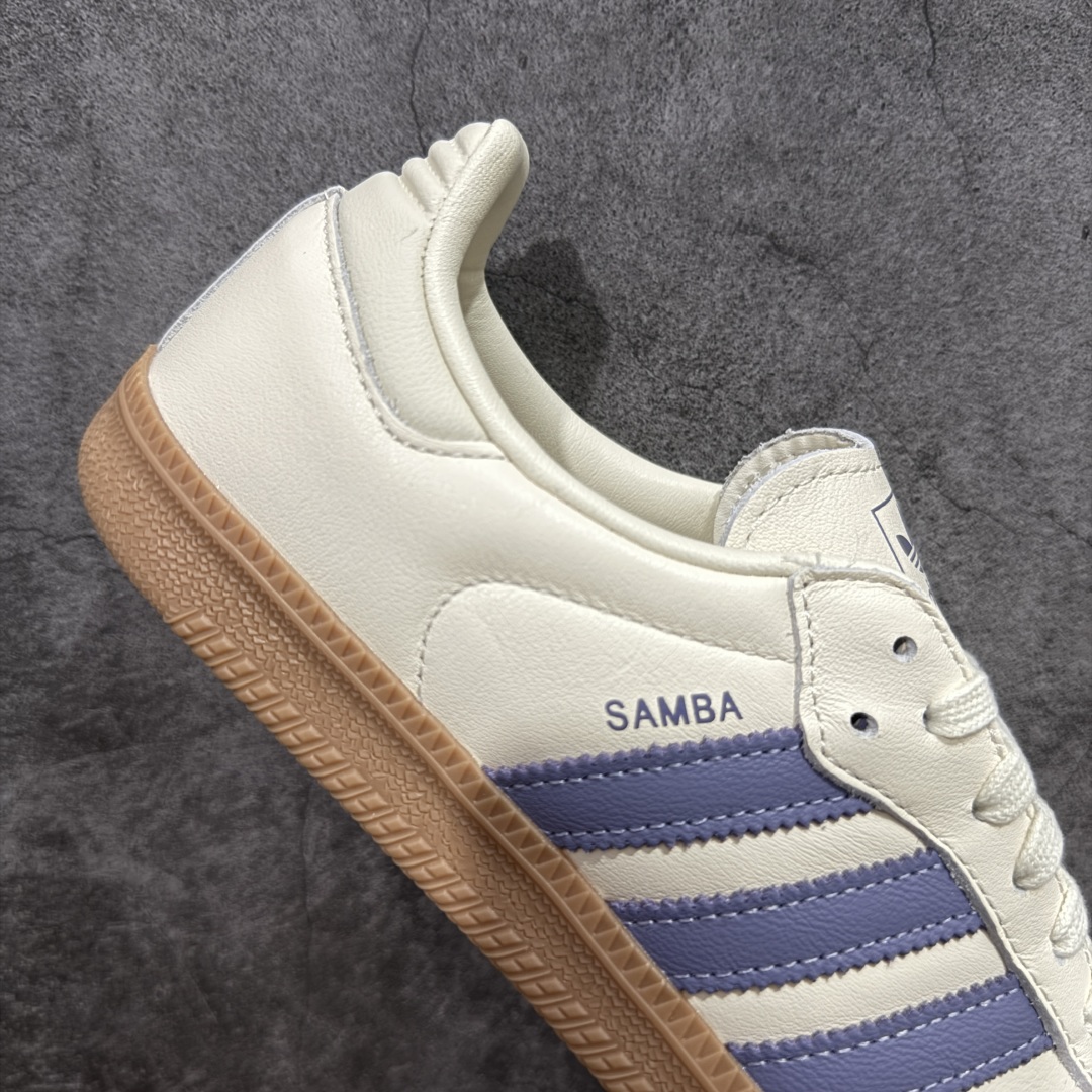图片[7]-【CG纯原】市面最顶级品质没有之一！ 此版鞋身全部采用进口原厂头层皮 原厂头层 区分市面偷工减料！ Adidas Originals Samba 桑巴德训鞋 灰红 原版原楦原材，99.999%还原度 鞋带都是原厂的，系鞋带的方式都同步ZP！ 货号：JS1362 尺码：36 36.5 37 38 38.5 39 40 40.5 41 42 42.5 43 44 44.5 45-选品中心