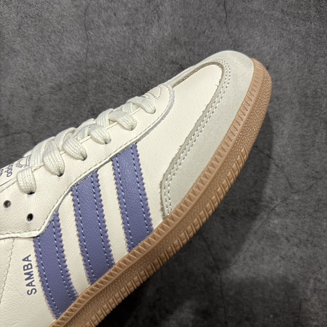 图片[6]-【CG纯原】市面最顶级品质没有之一！ 此版鞋身全部采用进口原厂头层皮 原厂头层 区分市面偷工减料！ Adidas Originals Samba 桑巴德训鞋 灰红 原版原楦原材，99.999%还原度 鞋带都是原厂的，系鞋带的方式都同步ZP！ 货号：JS1362 尺码：36 36.5 37 38 38.5 39 40 40.5 41 42 42.5 43 44 44.5 45-选品中心