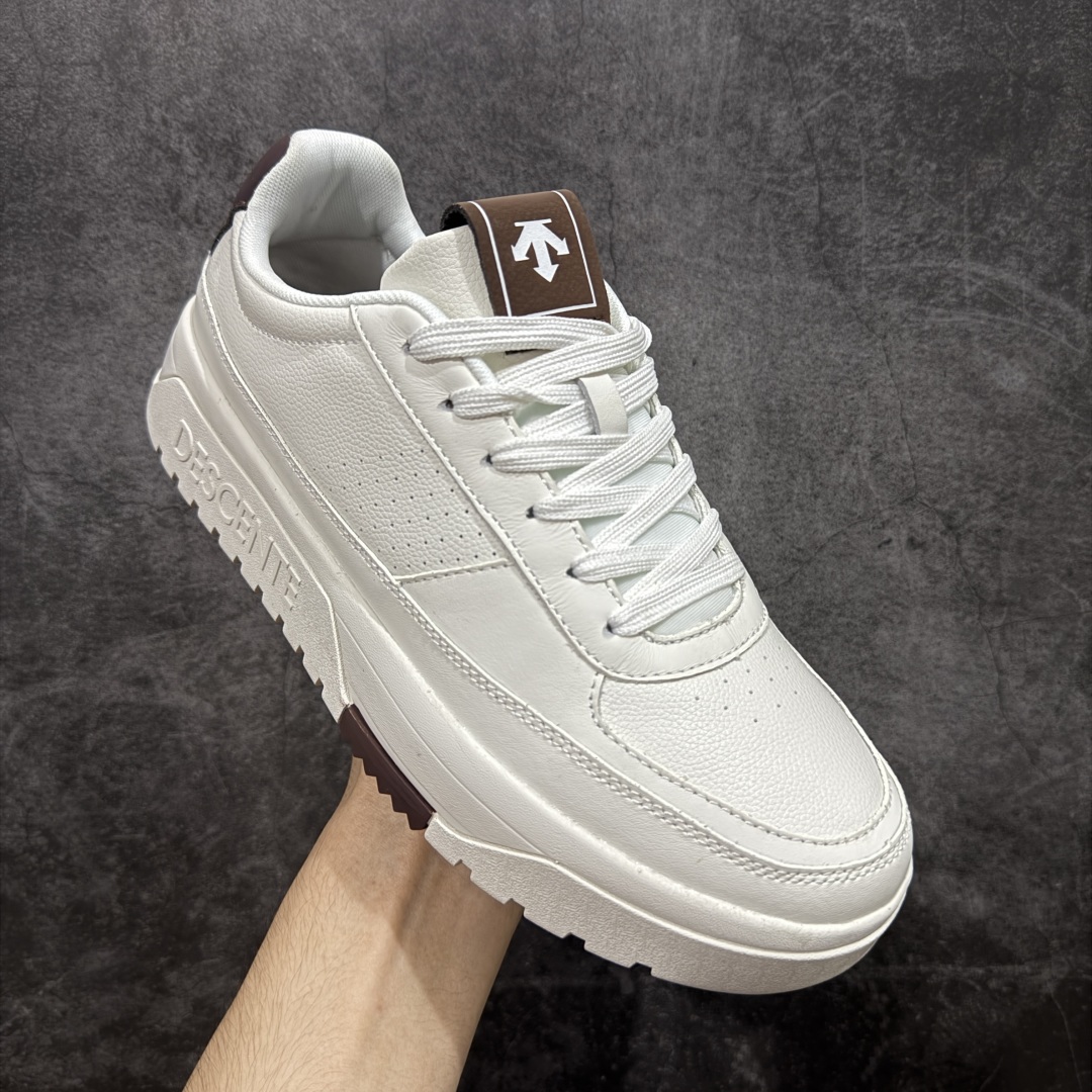 图片[3]-【纯原M版】迪桑特DESCENTE DUALIS DE BOARD 运动舒适 低帮休闲鞋 灵感源于经典鞋形 以简洁线条勾勒百搭造型 选用皮革鞋面赋予质感 缓震中底提升穿着舒适度 兼顾日常运动与休闲场景 让实用与仪式感巧妙融合 尺码：36 36.5 37.5 38 38.5 39 40 40.5 41 42 42.5 43 44 45-选品中心