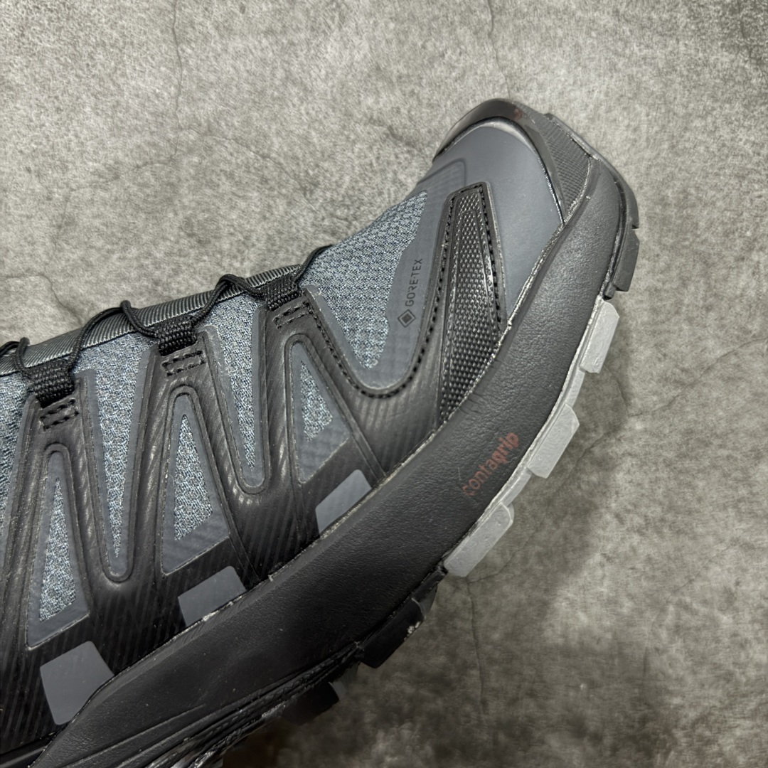 图片[6]-【莞产版本】SALOMON萨洛蒙 XA Pro 3D V8 Gtx 圆头系带 防滑耐磨 低帮 户外功能鞋 男款 XA PRO 3D GTX拥有杰出的稳定性、优异的抓地性能，及高强度的耐磨性，是适合各种地形的全方位野跑鞋。 鞋面由快干的网眼布构成，透气性满分，大大提高脚部舒适度。 如果你正准备入手一对新的山鞋， XA PRO 3D GTX绝对是首选！ 尺码：40-47-选品中心
