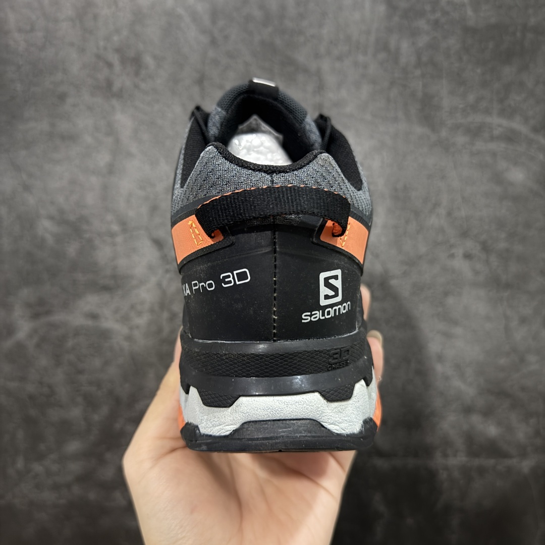 图片[4]-【莞产版本】SALOMON萨洛蒙 XA Pro 3D V8 Gtx 圆头系带 防滑耐磨 低帮 户外功能鞋 男款 XA PRO 3D GTX拥有杰出的稳定性、优异的抓地性能，及高强度的耐磨性，是适合各种地形的全方位野跑鞋。 鞋面由快干的网眼布构成，透气性满分，大大提高脚部舒适度。 如果你正准备入手一对新的山鞋， XA PRO 3D GTX绝对是首选！ 尺码：40-47-选品中心