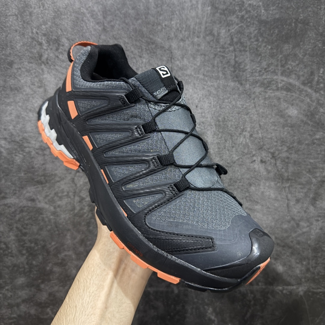 图片[3]-【莞产版本】SALOMON萨洛蒙 XA Pro 3D V8 Gtx 圆头系带 防滑耐磨 低帮 户外功能鞋 男款 XA PRO 3D GTX拥有杰出的稳定性、优异的抓地性能，及高强度的耐磨性，是适合各种地形的全方位野跑鞋。 鞋面由快干的网眼布构成，透气性满分，大大提高脚部舒适度。 如果你正准备入手一对新的山鞋， XA PRO 3D GTX绝对是首选！ 尺码：40-47-选品中心