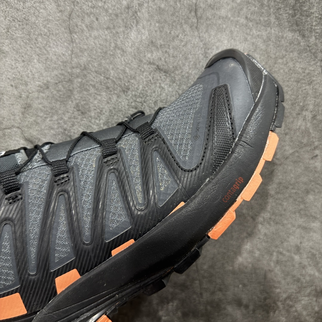 图片[6]-【莞产版本】SALOMON萨洛蒙 XA Pro 3D V8 Gtx 圆头系带 防滑耐磨 低帮 户外功能鞋 男款 XA PRO 3D GTX拥有杰出的稳定性、优异的抓地性能，及高强度的耐磨性，是适合各种地形的全方位野跑鞋。 鞋面由快干的网眼布构成，透气性满分，大大提高脚部舒适度。 如果你正准备入手一对新的山鞋， XA PRO 3D GTX绝对是首选！ 尺码：40-47-选品中心