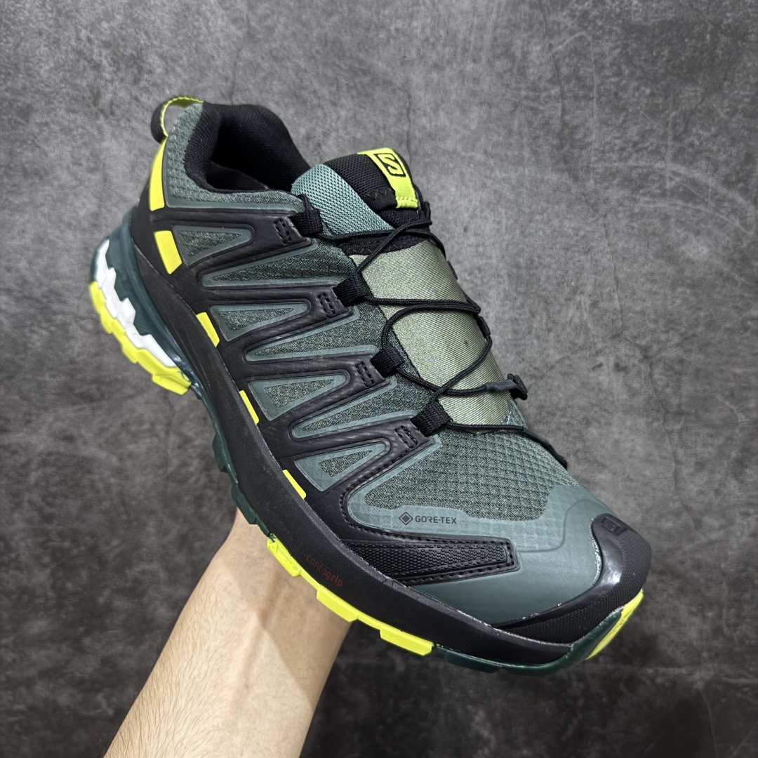 图片[3]-【莞产版本】SALOMON萨洛蒙 XA Pro 3D V8 Gtx 圆头系带 防滑耐磨 低帮 户外功能鞋 男款 XA PRO 3D GTX拥有杰出的稳定性、优异的抓地性能，及高强度的耐磨性，是适合各种地形的全方位野跑鞋。 鞋面由快干的网眼布构成，透气性满分，大大提高脚部舒适度。 如果你正准备入手一对新的山鞋， XA PRO 3D GTX绝对是首选！ 尺码：40-47-选品中心