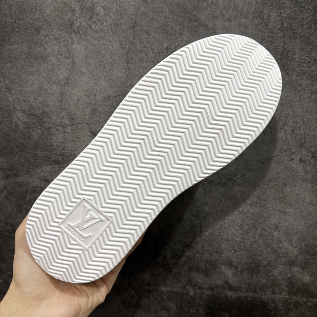 图片[9]-【海淘代购版】LOUIS VUITTON LV Beverly Hills 牛皮 圆头系带 低帮 时尚板鞋 男款 黑色 海淘代购同渠道品质 高端零售 外贸充正专供 原版购入开发 ZP级全套包装 完美楦型 正确卡色 大底TPU 质感媲美原版 细节与原版一致 请注意区分市面通货材 尺码：38 39 40 41 42 43 44 45 46-选品中心