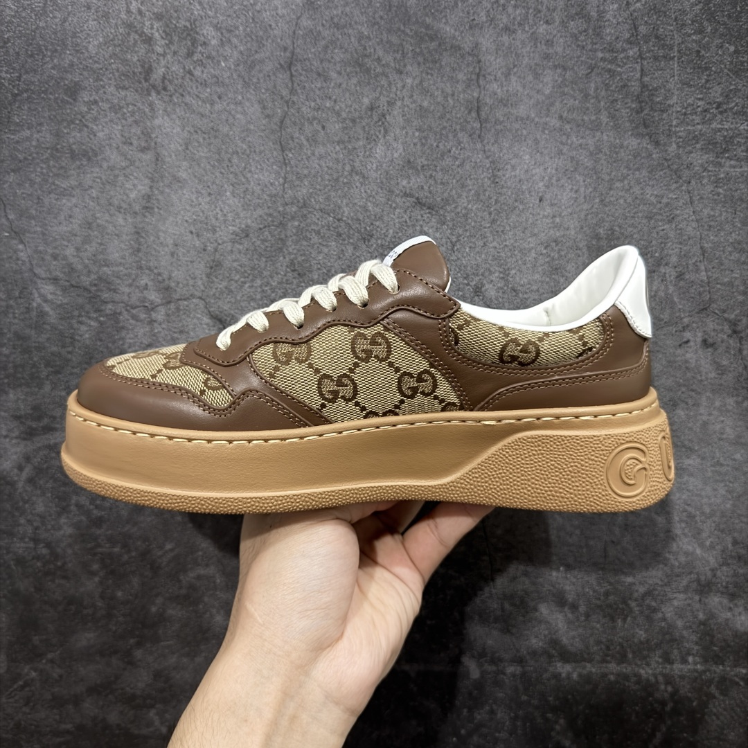 图片[2]-【New Star纯原】Gucci 古驰 Chunky 饼干鞋 全新订单出货 购入原版开发 平台高端零售 海外充Z专供品质 皮料、面料按原鞋标准定制 独立磨具，区别市面流通版本，配全新专柜包装，出厂即经过严格QC质检，细节、品控到位 完全遵循原版工艺打造 尺码：35 36 37 38 39 40 41 42 43 44 45-选品中心