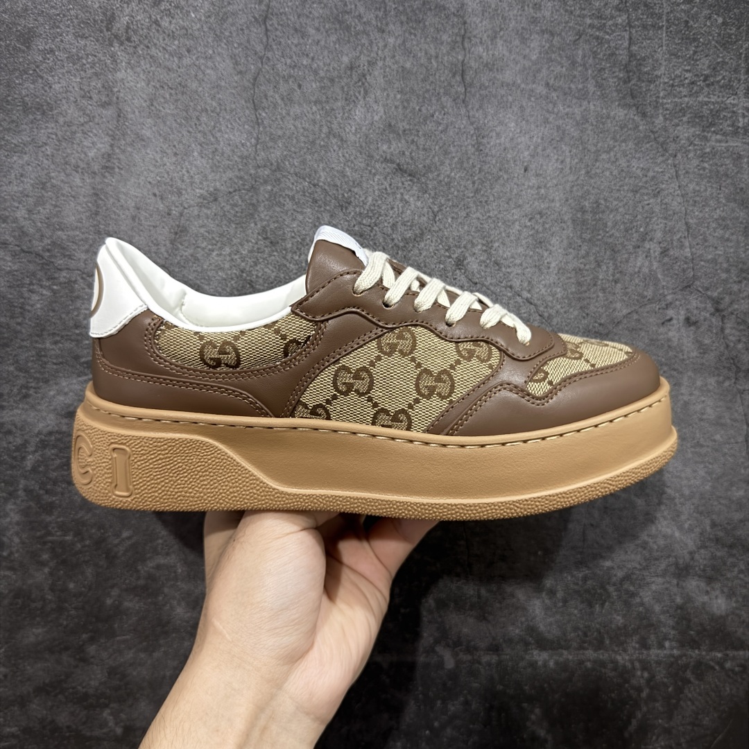 【New Star纯原】Gucci 古驰 Chunky 饼干鞋 全新订单出货 购入原版开发 平台高端零售 海外充Z专供品质 皮料、面料按原鞋标准定制 独立磨具,区别市面流通版本,配全新专柜包装,出厂即经过严格QC质检,细节、品控到位 完全遵循原版工艺打造 尺码:35 36 37 38 39 40 41 42 43 44 45-选品中心