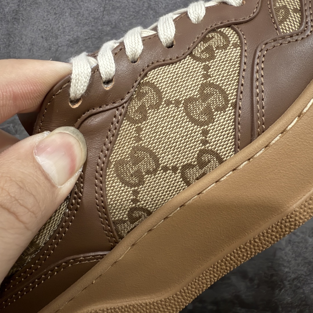 图片[3]-【New Star纯原】Gucci 古驰 Chunky 饼干鞋 全新订单出货 购入原版开发 平台高端零售 海外充Z专供品质 皮料、面料按原鞋标准定制 独立磨具，区别市面流通版本，配全新专柜包装，出厂即经过严格QC质检，细节、品控到位 完全遵循原版工艺打造 尺码：35 36 37 38 39 40 41 42 43 44 45-选品中心