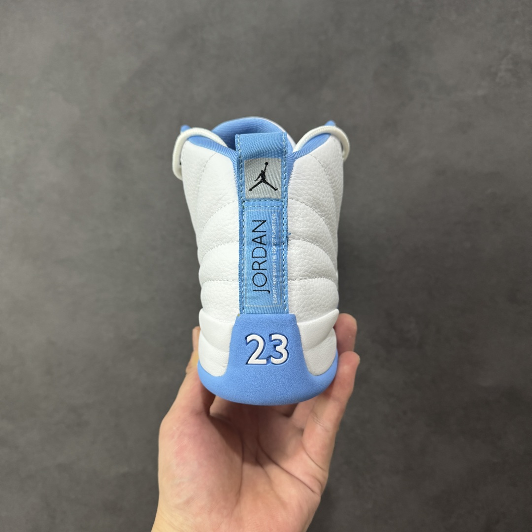 图片[4]-【头层真碳版】Air Jordan AJ12 Retro 篮球鞋 正确版型 头层皮料 真碳板 原厂定制金属扣 原厂电绣 超高性价比 货号：CT8013-112 尺码：40 40.5 41 42 42.5 43 44 44.5 45 45.5 46 47.5 48 编码：GLB320330-选品中心