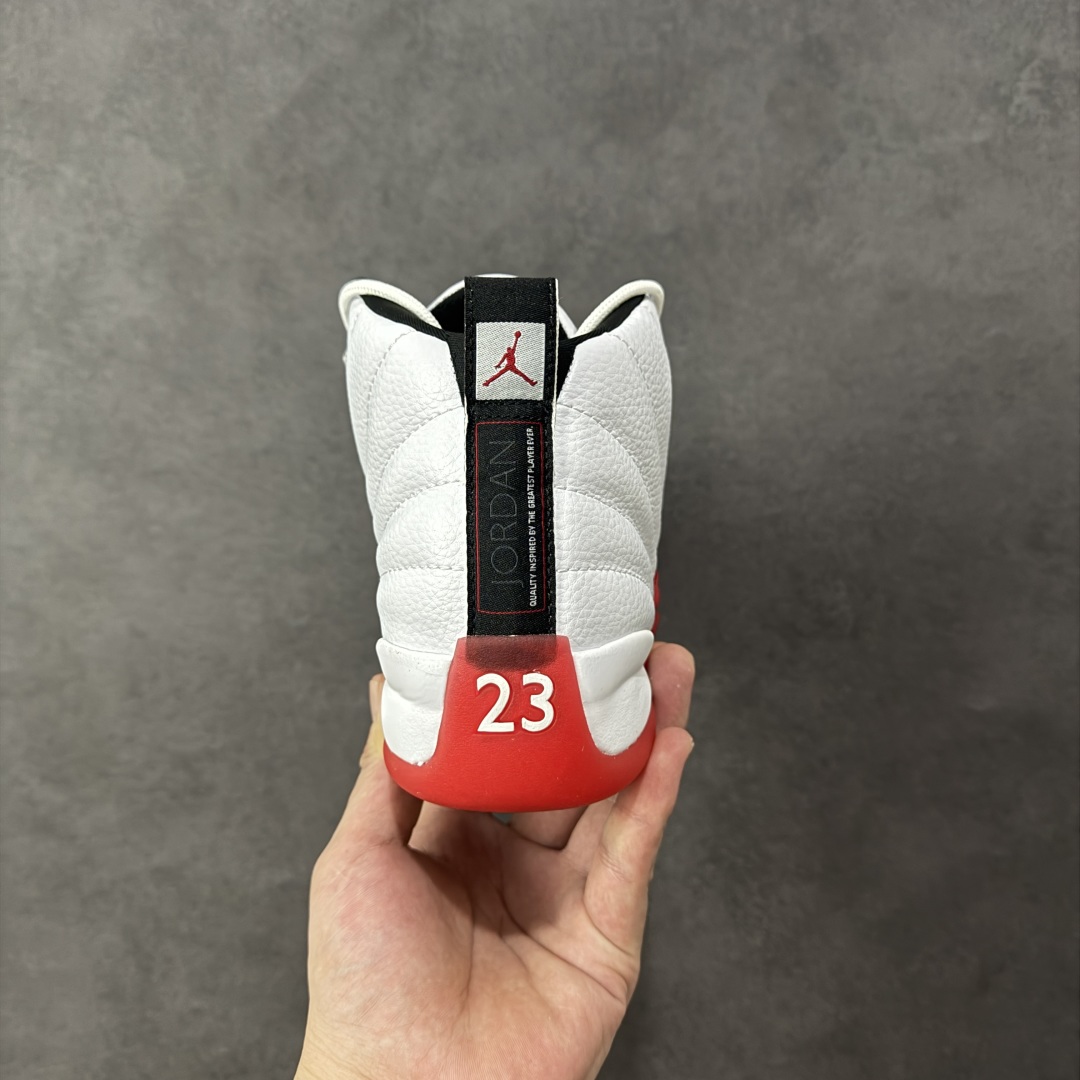 图片[4]-【头层真碳版】Air Jordan AJ12 Retro 篮球鞋 正确版型 头层皮料 真碳板 原厂定制金属扣 原厂电绣 超高性价比 货号：CT8013-116 尺码：40 40.5 41 42 42.5 43 44 44.5 45 45.5 46 47.5 48 编码：GLB320330-选品中心
