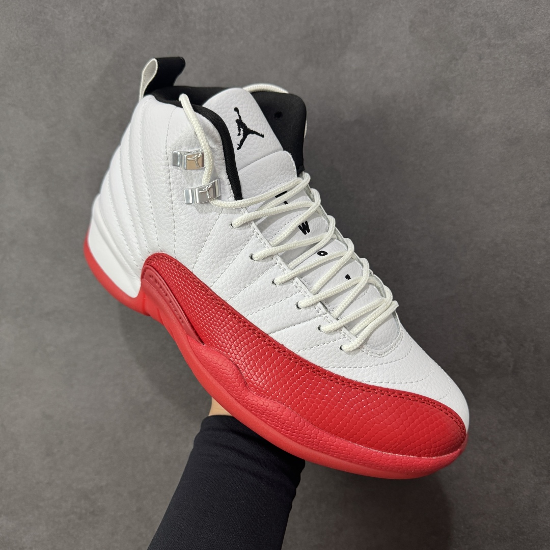 图片[3]-【头层真碳版】Air Jordan AJ12 Retro 篮球鞋 正确版型 头层皮料 真碳板 原厂定制金属扣 原厂电绣 超高性价比 货号：CT8013-116 尺码：40 40.5 41 42 42.5 43 44 44.5 45 45.5 46 47.5 48 编码：GLB320330-选品中心