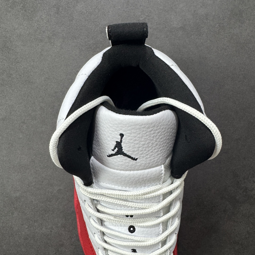图片[7]-【头层真碳版】Air Jordan AJ12 Retro 篮球鞋 正确版型 头层皮料 真碳板 原厂定制金属扣 原厂电绣 超高性价比 货号：CT8013-116 尺码：40 40.5 41 42 42.5 43 44 44.5 45 45.5 46 47.5 48 编码：GLB320330-选品中心