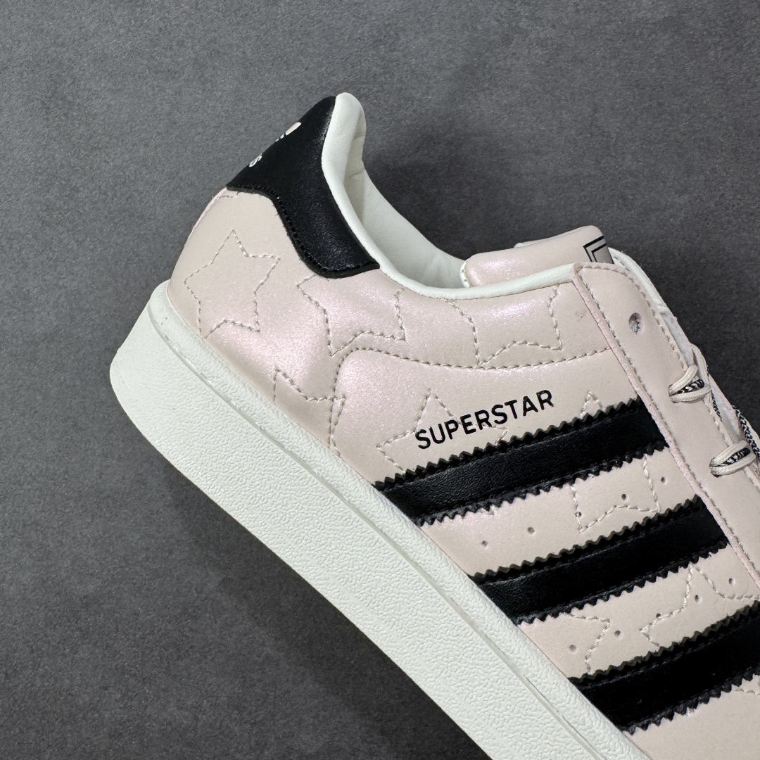 图片[6]-【公司级】AD Originals Superstar 2 贝壳头 原装公司级 采用全新头层拼接皮革材质 后跟采用特色3D立体印字 渠道正品订单 诠释市场最高工艺水平 全鞋进口头层皮料打造。区别市面普通真标版本，进出专柜无压力 货号：JR6985 尺码：36-40-选品中心