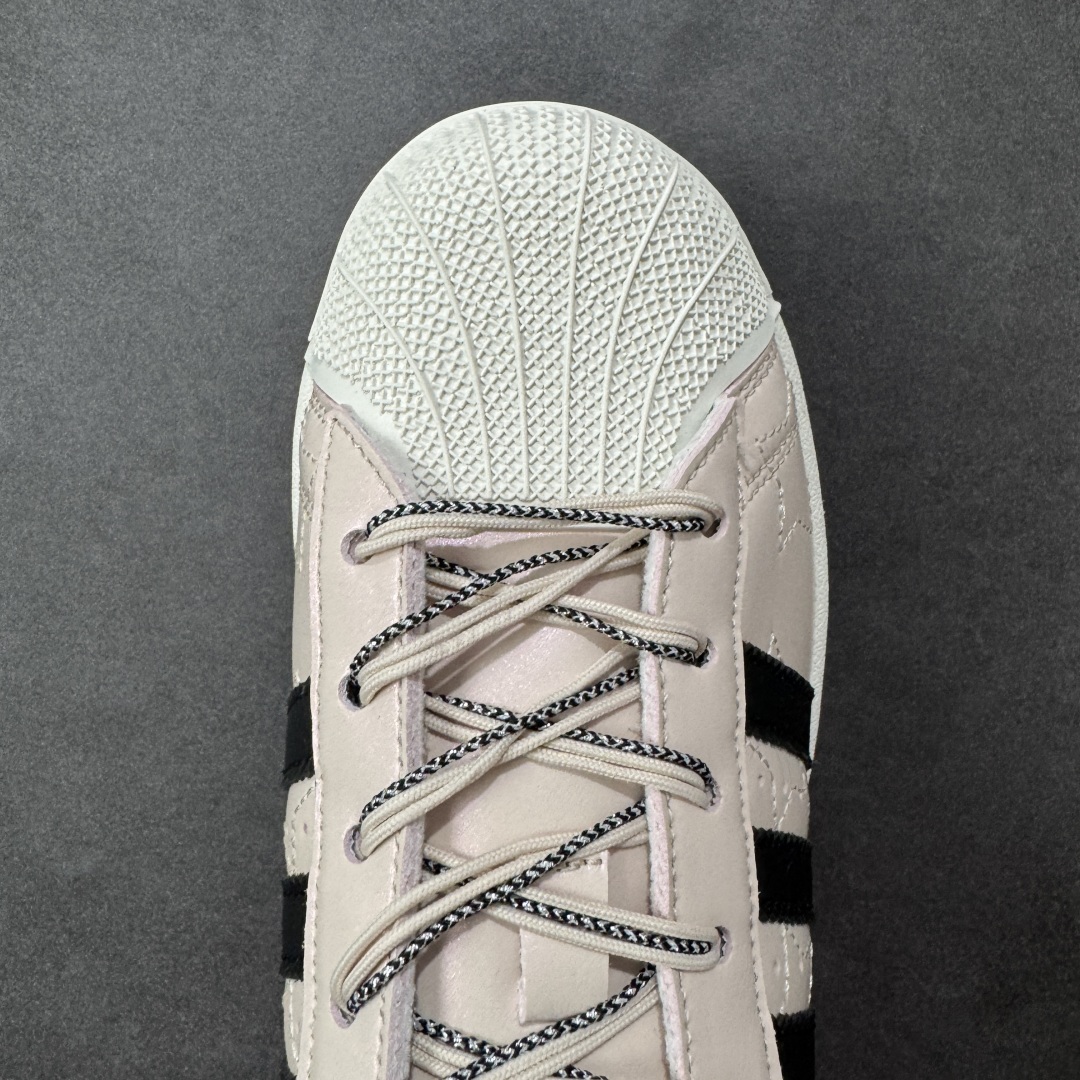 图片[8]-【公司级】AD Originals Superstar 2 贝壳头 原装公司级 采用全新头层拼接皮革材质 后跟采用特色3D立体印字 渠道正品订单 诠释市场最高工艺水平 全鞋进口头层皮料打造。区别市面普通真标版本，进出专柜无压力 货号：JR6985 尺码：36-40-选品中心