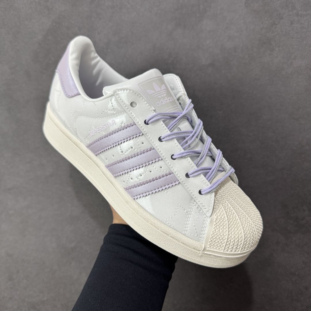 图片[3]-【公司级】AD Originals Superstar 2 贝壳头 原装公司级 采用全新头层拼接皮革材质 后跟采用特色3D立体印字 渠道正品订单 诠释市场最高工艺水平 全鞋进口头层皮料打造。区别市面普通真标版本，进出专柜无压力 货号：JR6984 尺码：36-40-选品中心