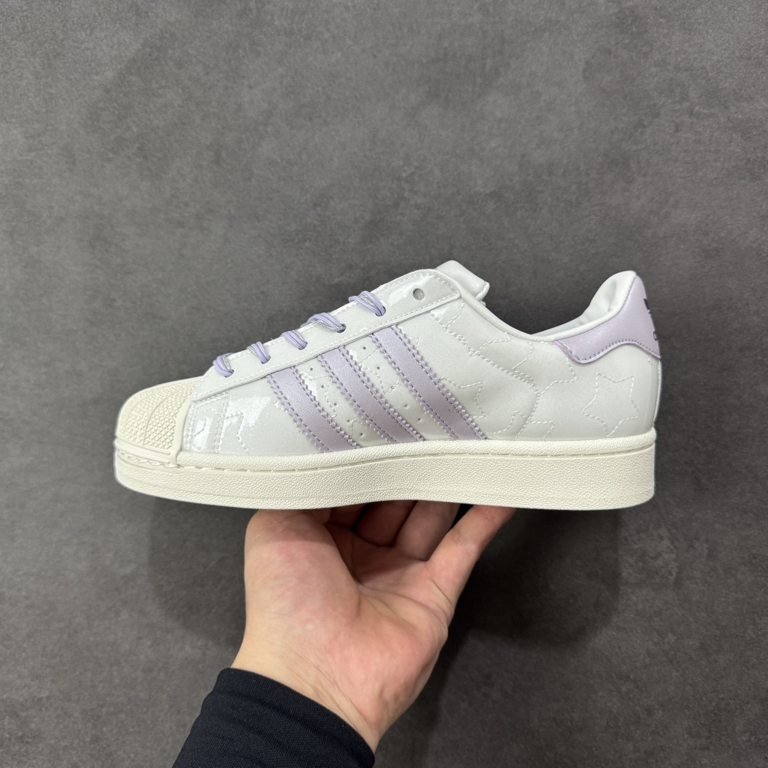 图片[2]-【公司级】AD Originals Superstar 2 贝壳头 原装公司级 采用全新头层拼接皮革材质 后跟采用特色3D立体印字 渠道正品订单 诠释市场最高工艺水平 全鞋进口头层皮料打造。区别市面普通真标版本，进出专柜无压力 货号：JR6984 尺码：36-40-选品中心