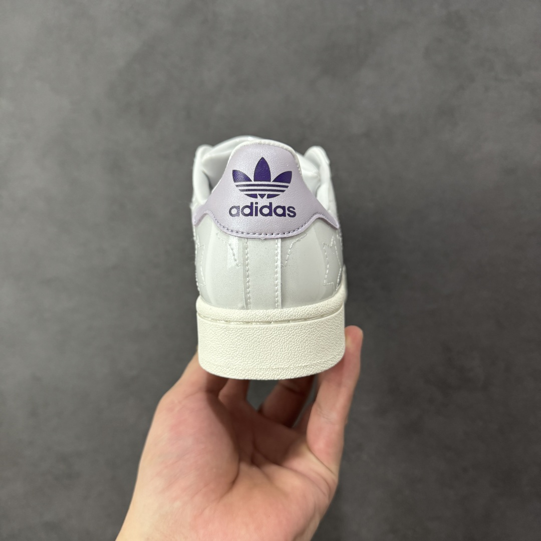 图片[4]-【公司级】AD Originals Superstar 2 贝壳头 原装公司级 采用全新头层拼接皮革材质 后跟采用特色3D立体印字 渠道正品订单 诠释市场最高工艺水平 全鞋进口头层皮料打造。区别市面普通真标版本，进出专柜无压力 货号：JR6984 尺码：36-40-选品中心