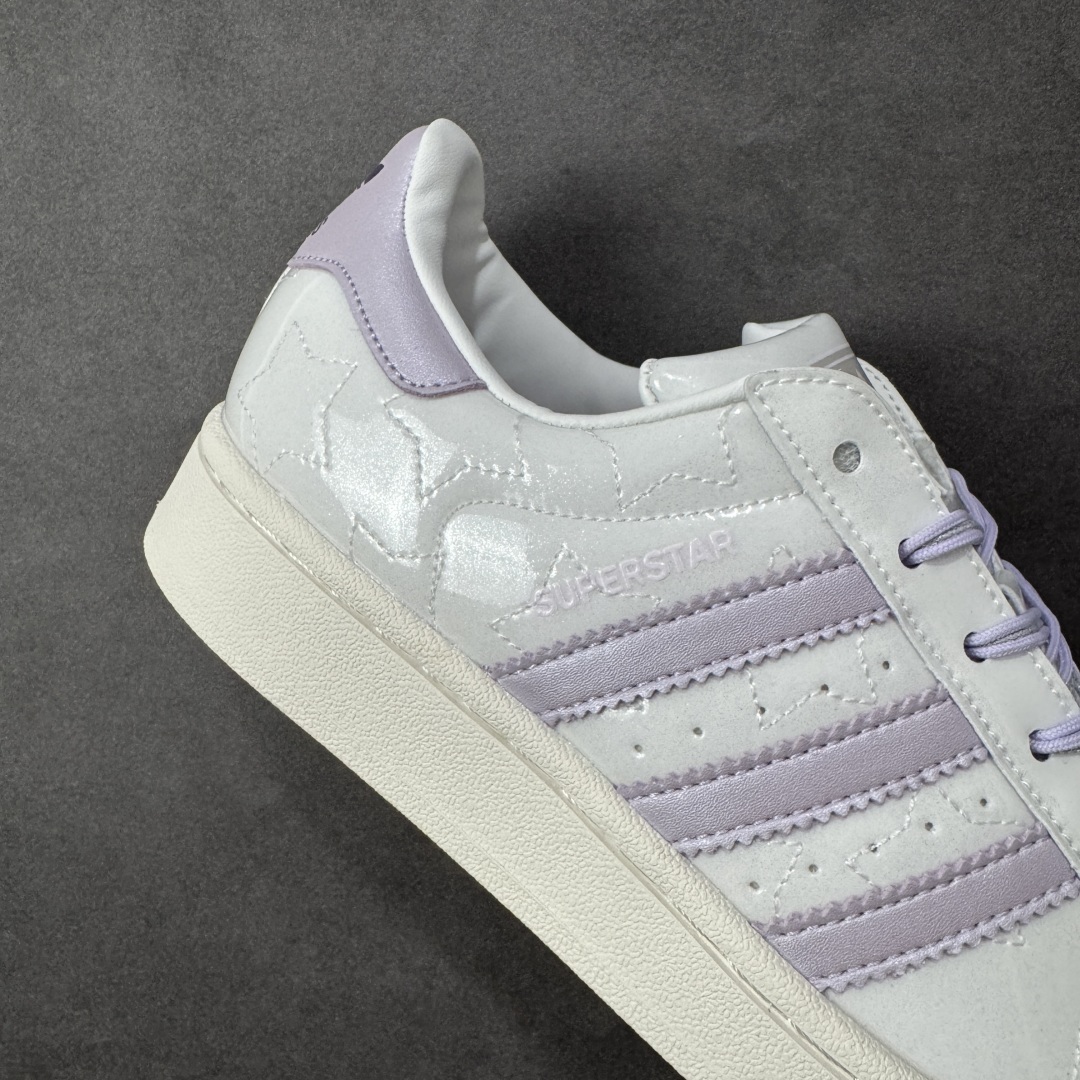 图片[6]-【公司级】AD Originals Superstar 2 贝壳头 原装公司级 采用全新头层拼接皮革材质 后跟采用特色3D立体印字 渠道正品订单 诠释市场最高工艺水平 全鞋进口头层皮料打造。区别市面普通真标版本，进出专柜无压力 货号：JR6984 尺码：36-40-选品中心
