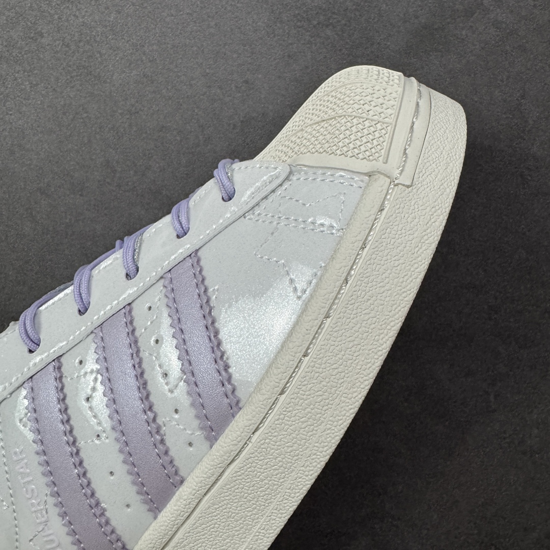 图片[5]-【公司级】AD Originals Superstar 2 贝壳头 原装公司级 采用全新头层拼接皮革材质 后跟采用特色3D立体印字 渠道正品订单 诠释市场最高工艺水平 全鞋进口头层皮料打造。区别市面普通真标版本，进出专柜无压力 货号：JR6984 尺码：36-40-选品中心