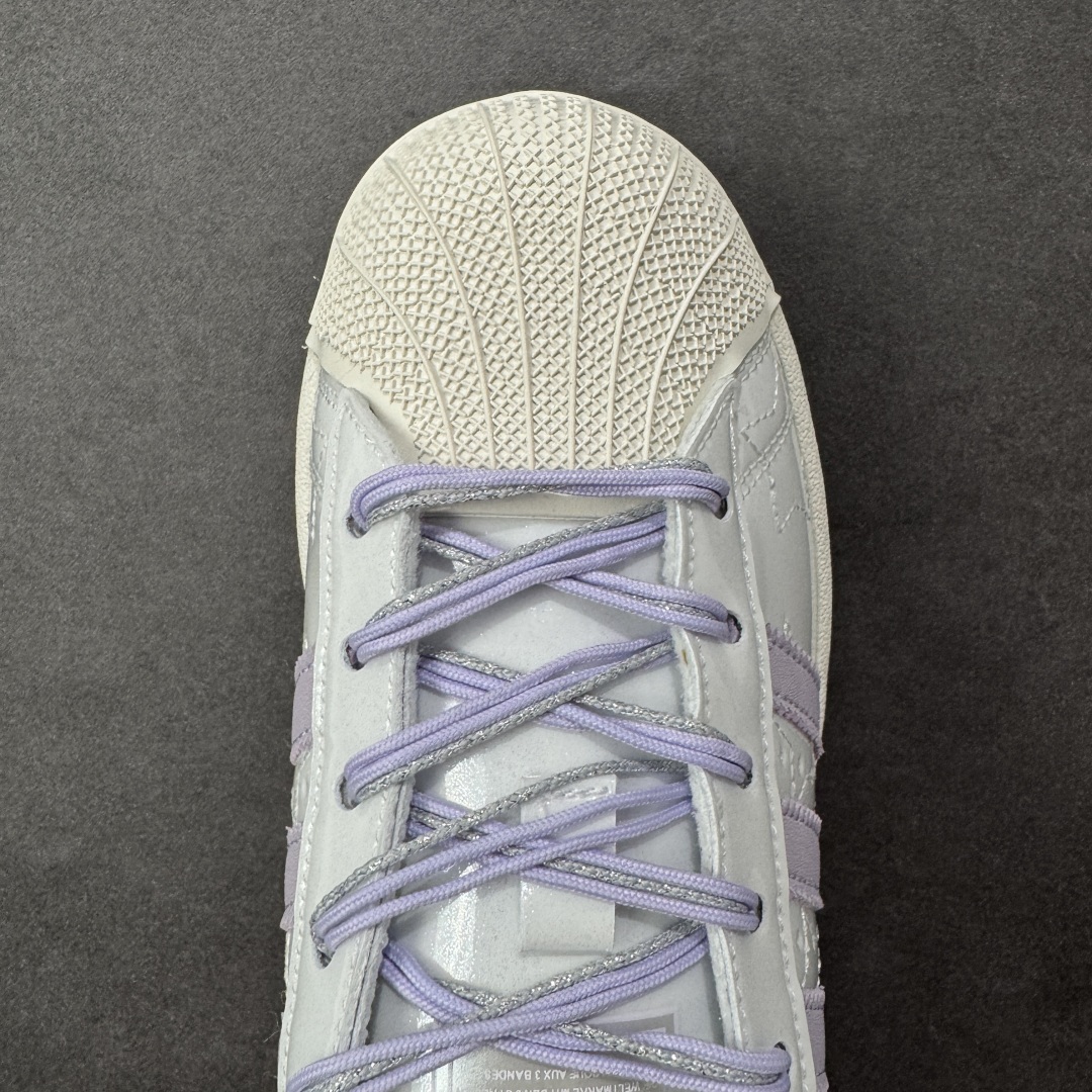 图片[8]-【公司级】AD Originals Superstar 2 贝壳头 原装公司级 采用全新头层拼接皮革材质 后跟采用特色3D立体印字 渠道正品订单 诠释市场最高工艺水平 全鞋进口头层皮料打造。区别市面普通真标版本，进出专柜无压力 货号：JR6984 尺码：36-40-选品中心