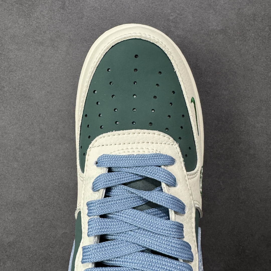 图片[8]-【定制版】NIke Air Force 1 \’07 Low “古驰联名——米绿花布勾”空军一号 低帮 运动鞋 休闲鞋 折边针车 工艺难度大 原楦头原纸板 原装鞋盒 定制五金配件 内置全掌气垫 原厂鞋底 货号：DD1982-300 尺码：36 36.5 37.5 38 38.5 39 40 40.5 41 42 42.5 43 44 44.5 45 编码：HXSA310320-选品中心