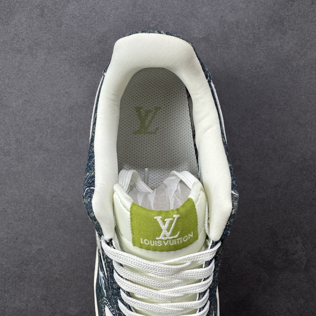 图片[7]-【定制版】NIke Air Force 1 \’07 Low LV联名–青黛牛仔 空军一号低帮 运动鞋 休闲鞋 折边针车 工艺难度大 原楦头原纸板 高级牛仔 高端定制鞋盒 原厂鞋底 超高清洁度 细节完美 货号：DX1888-098 尺码：36 36.5 37.5 38 38.5 39 40 40.5 41 42 42.5 43 44 44.5 45 编码：HXSB310320-选品中心