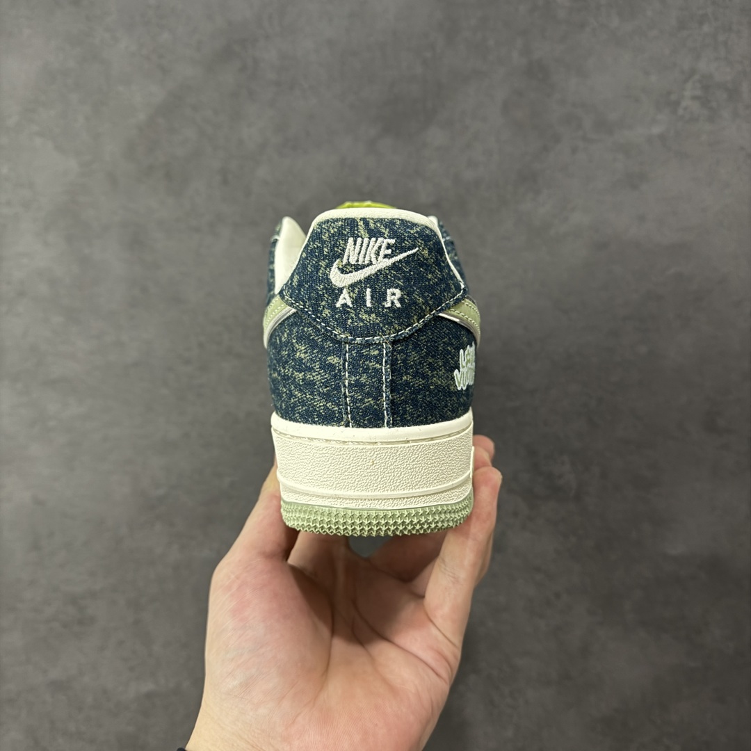 图片[4]-【定制版】NIke Air Force 1 \’07 Low LV联名–青黛牛仔 空军一号低帮 运动鞋 休闲鞋 折边针车 工艺难度大 原楦头原纸板 高级牛仔 高端定制鞋盒 原厂鞋底 超高清洁度 细节完美 货号：DX1888-098 尺码：36 36.5 37.5 38 38.5 39 40 40.5 41 42 42.5 43 44 44.5 45 编码：HXSB310320-选品中心
