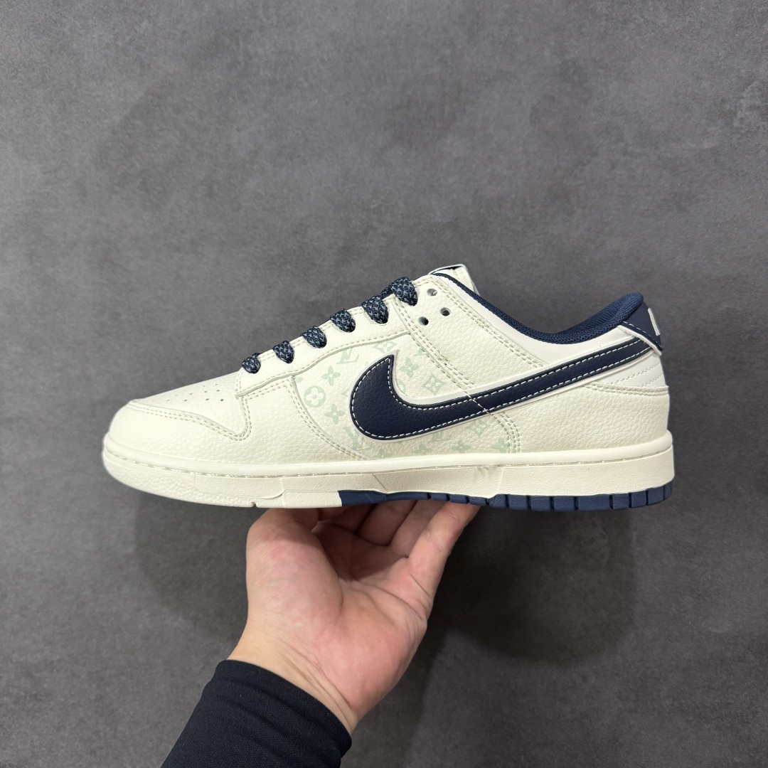 图片[2]-【定制版】Nike SB Dunk Low LV联名 米蓝印花 周年高端定制 低帮休闲板鞋 HT5088-610  #定制鞋盒 大厂纯原品质出货 超高清洁度 皮料切割干净无任何毛边 细节完美   尺码：36 36.5 37.5 38 38.5 39 40 40.5 41 42 42.5 43 44 44.5 45 编码：HXSB330340-选品中心