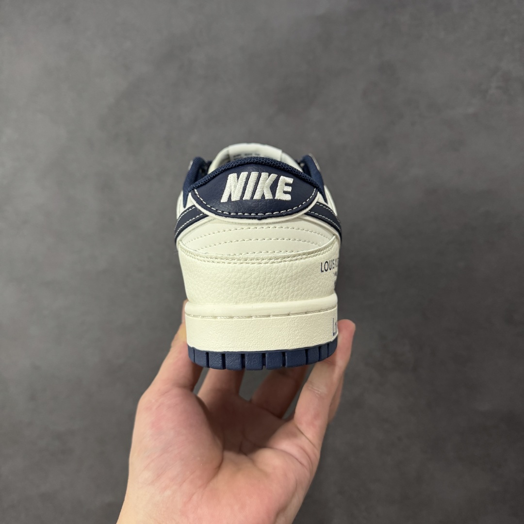 图片[4]-【定制版】Nike SB Dunk Low LV联名 米蓝印花 周年高端定制 低帮休闲板鞋 HT5088-610  #定制鞋盒 大厂纯原品质出货 超高清洁度 皮料切割干净无任何毛边 细节完美   尺码：36 36.5 37.5 38 38.5 39 40 40.5 41 42 42.5 43 44 44.5 45 编码：HXSB330340-选品中心