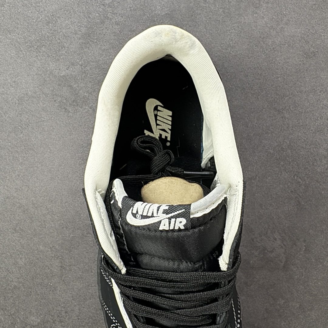 图片[7]-【定制版】Travis Scott x Nike Air Jordan 1 Low x DIOR Air Jordan 1 Low 反转黑白小勾倒钩 全鞋采用原装头层皮，用料扎实 精雕细琢 鞋型极致还原 飞翼3D打印改良 深度立体 四线中底拉帮皮料选材 钢印 背胶一应俱全 全新批次 原装原模大底全鞋原厂定制皮料，手感细腻正确折边工艺 完美细节诠释 货号：LD2025-036 尺码：36 36.5 37.5 38 38.5 39 40 40.5 41 42 42.5 43 44 44.5 45-选品中心