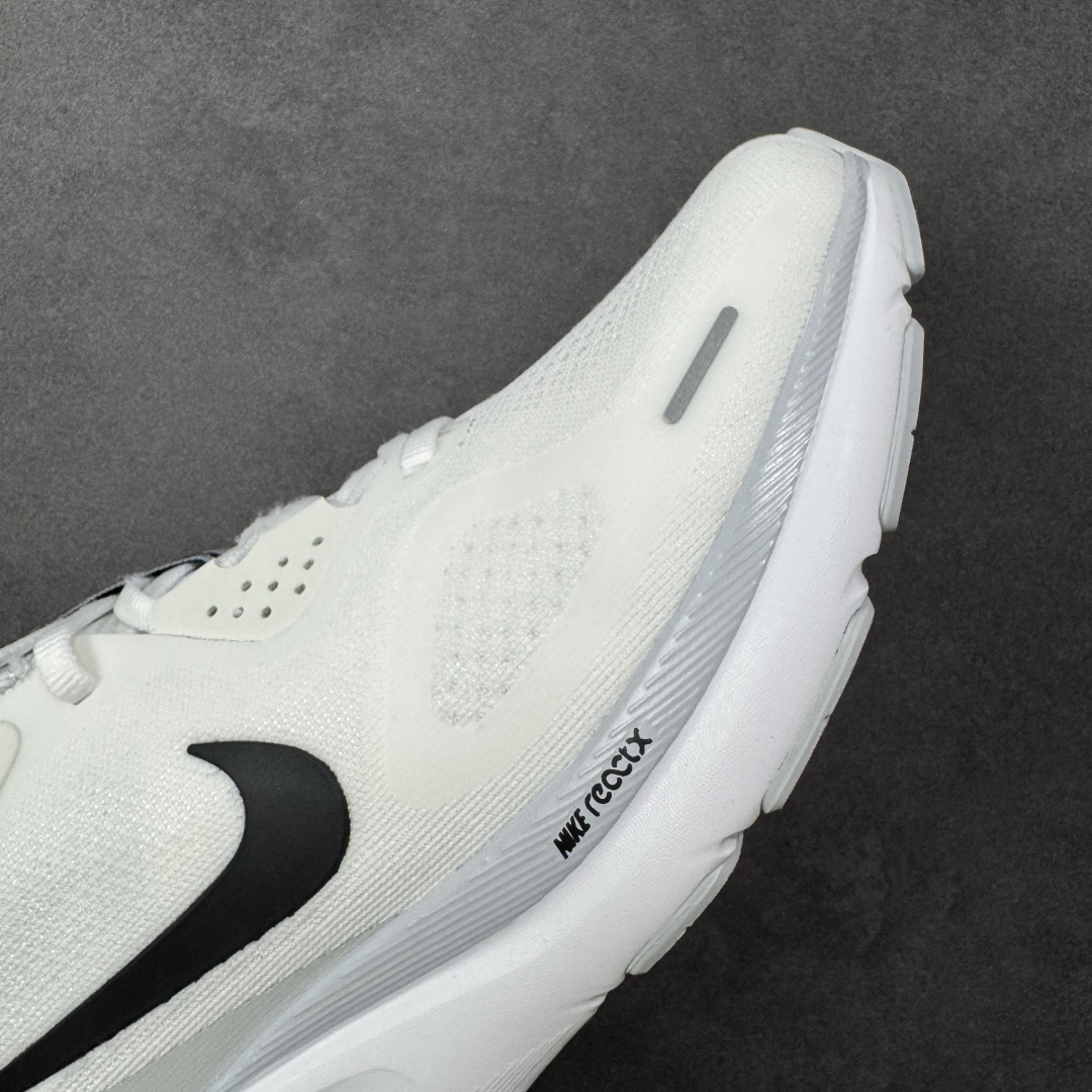 图片[5]-【RS纯原版】NK Zoom Structure 26代 缓震舒适轻量跑步鞋 鞋面采用聚酯纤维网面材质制作。鞋身整体轻盈舒适透气，整体颜色非常协调，简约风格，让日穿的穿搭更时尚。前掌搭载Air Zoom气垫，中底采用ReactX泡棉减震科技。 货号：HJ1102-100 尺码：36 36.5 37.5 38 38.5 39 40 40.5 41 42 42.5 43 44 44.5 45 46-选品中心