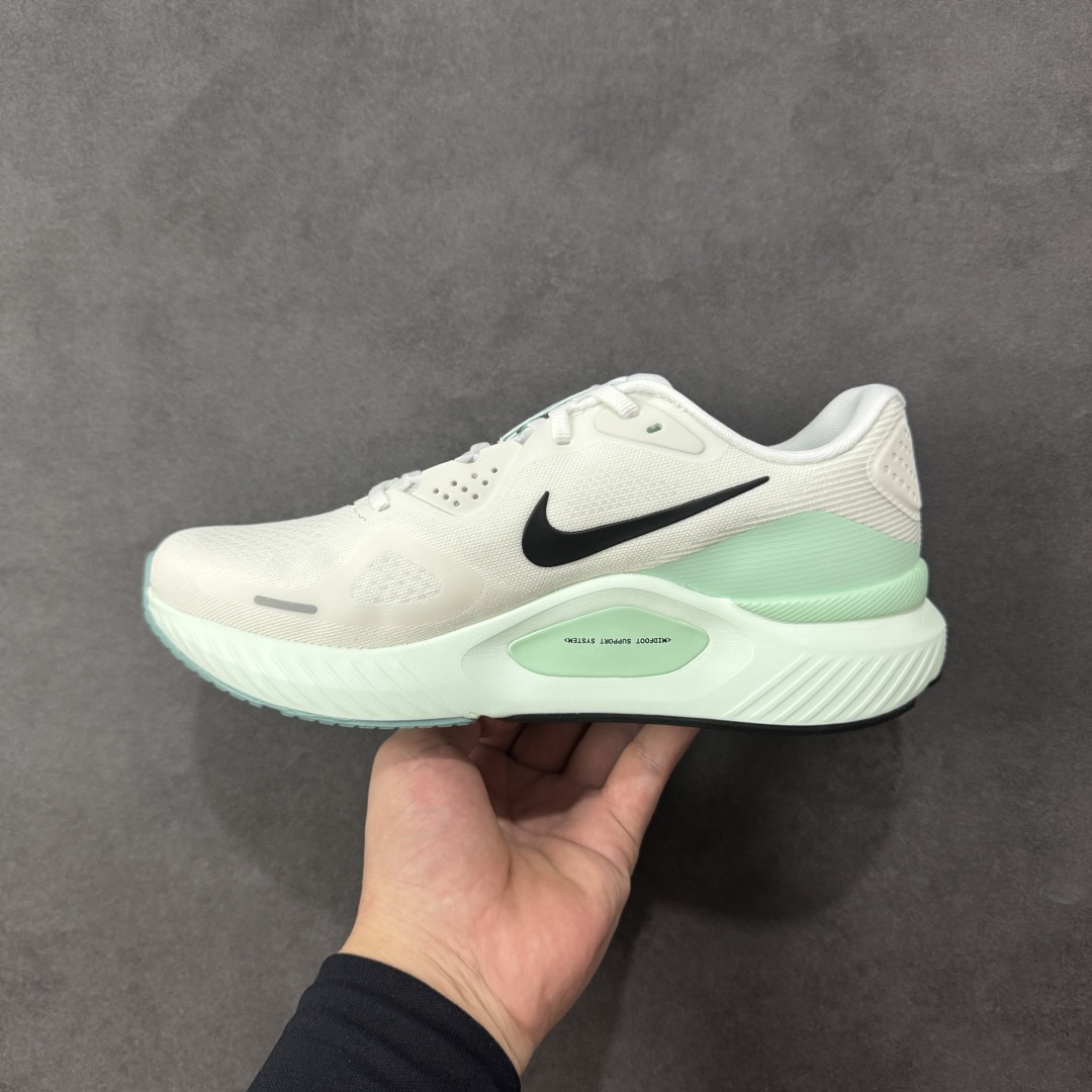 图片[2]-【RS纯原版】NK Zoom Structure 26代 缓震舒适轻量跑步鞋 鞋面采用聚酯纤维网面材质制作。鞋身整体轻盈舒适透气，整体颜色非常协调，简约风格，让日穿的穿搭更时尚。前掌搭载Air Zoom气垫，中底采用ReactX泡棉减震科技。 货号：HJ1101-100 尺码：36 36.5 37.5 38 38.5 39 40 40.5 41 42 42.5 43 44 44.5 45 46-选品中心