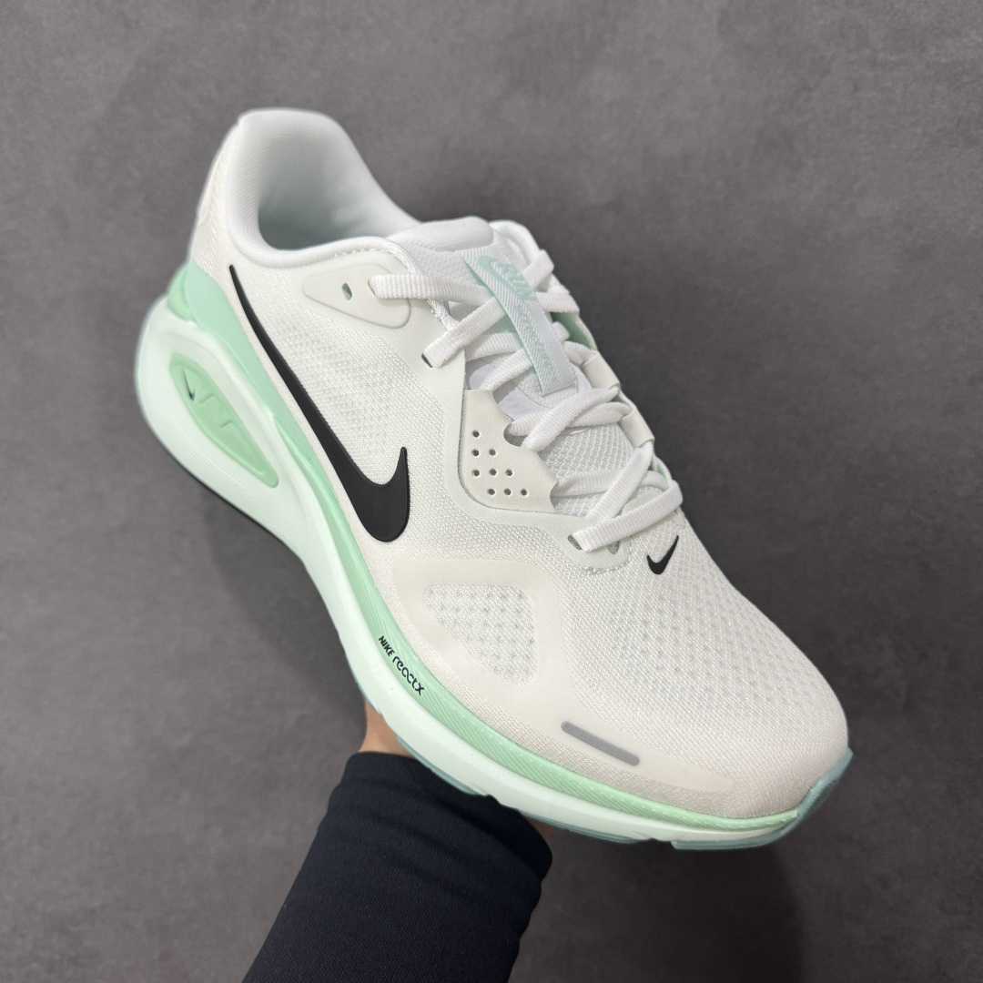 图片[3]-【RS纯原版】NK Zoom Structure 26代 缓震舒适轻量跑步鞋 鞋面采用聚酯纤维网面材质制作。鞋身整体轻盈舒适透气，整体颜色非常协调，简约风格，让日穿的穿搭更时尚。前掌搭载Air Zoom气垫，中底采用ReactX泡棉减震科技。 货号：HJ1101-100 尺码：36 36.5 37.5 38 38.5 39 40 40.5 41 42 42.5 43 44 44.5 45 46-选品中心