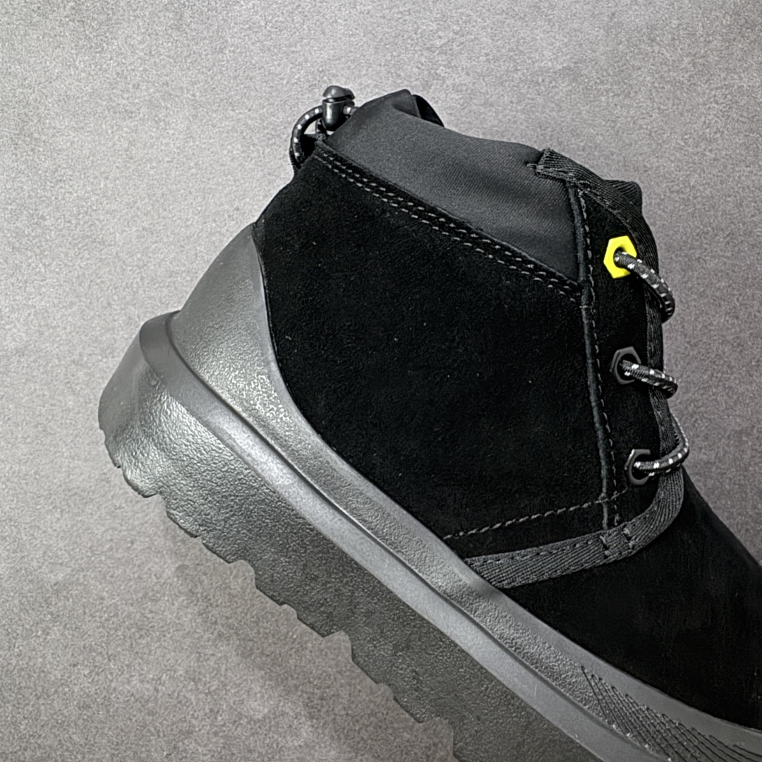 图片[6]-【SP顶级版】UGG Neumel Weather Hybrid M/1143991 秋冬羊毛一体雪地靴 原代工厂隆丰A级真羊毛皮一体完全遵循正平正品，精选A级羊皮毛一体材质，内里毛绒如云朵般包裹双脚，白带恒温属性一寒锁温抗冻，股季透气排湿，让双脚时刻处于干爽舒适的状态，轻量化设计搭配柔韧鞋底，每一步都似踩在软垫上，再加上贴合足型的弧度与足跟支撑，无论是居家休憩,外出通勤还是日常跑腿，全天行走也无负担。 从经典高筒靴到简约拖鞋，从基础中性色到潮流设计，既能与牛仔裤、卫衣打造随性日常，也能搭配裙子、男女同款更能轻松适配情侣穿搭。 优质羊皮毛天生耐磨损，搭配扎实工艺与防水科技加持，能抵御日常磨损与雨雪侵袭。一双穿数年仍能保持柔软质感💪🏻 尺码：35-45 编码：XZB340350-选品中心