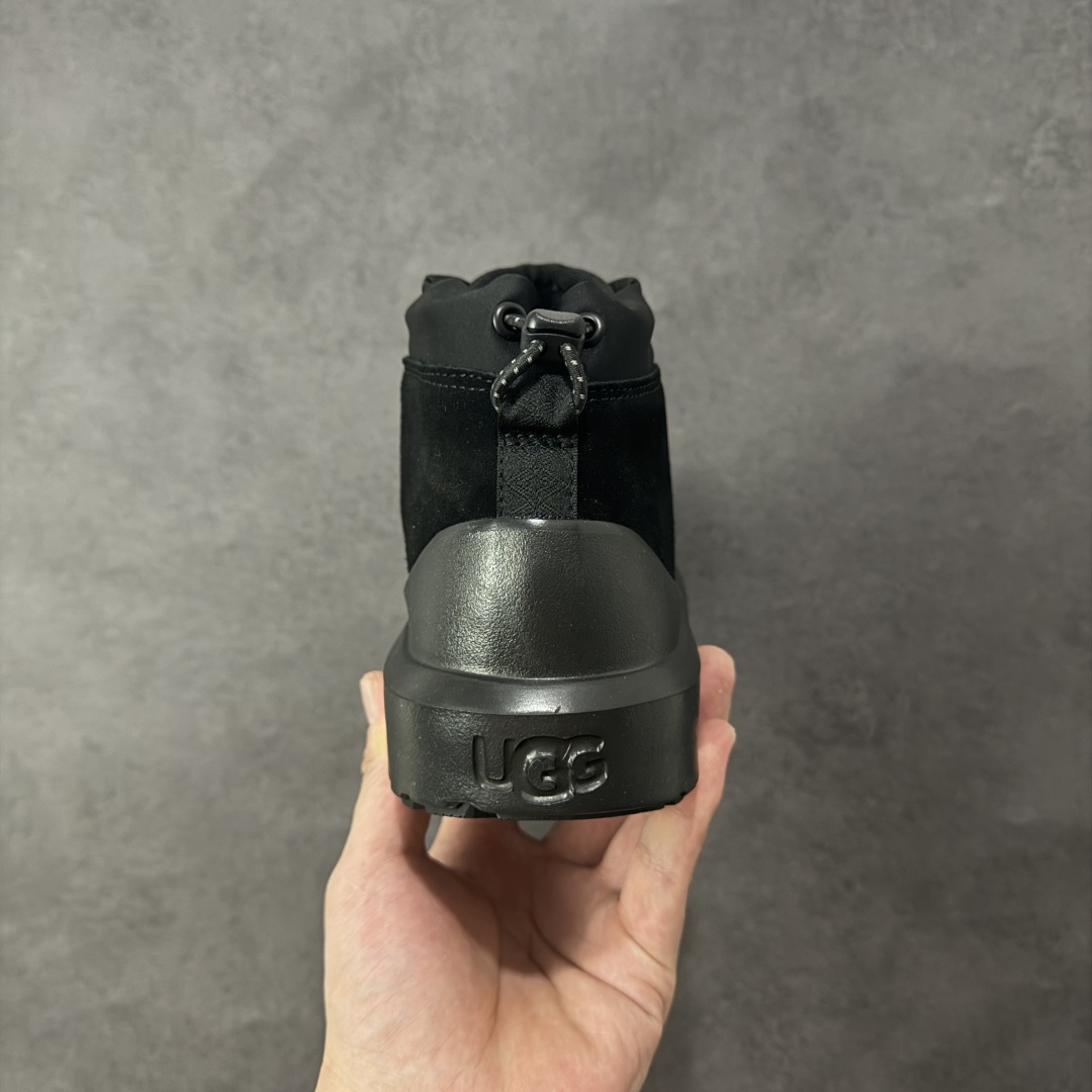 图片[4]-【SP顶级版】UGG Neumel Weather Hybrid M/1143991 秋冬羊毛一体雪地靴 原代工厂隆丰A级真羊毛皮一体完全遵循正平正品，精选A级羊皮毛一体材质，内里毛绒如云朵般包裹双脚，白带恒温属性一寒锁温抗冻，股季透气排湿，让双脚时刻处于干爽舒适的状态，轻量化设计搭配柔韧鞋底，每一步都似踩在软垫上，再加上贴合足型的弧度与足跟支撑，无论是居家休憩,外出通勤还是日常跑腿，全天行走也无负担。 从经典高筒靴到简约拖鞋，从基础中性色到潮流设计，既能与牛仔裤、卫衣打造随性日常，也能搭配裙子、男女同款更能轻松适配情侣穿搭。 优质羊皮毛天生耐磨损，搭配扎实工艺与防水科技加持，能抵御日常磨损与雨雪侵袭。一双穿数年仍能保持柔软质感💪🏻 尺码：35-45 编码：XZB340350-选品中心