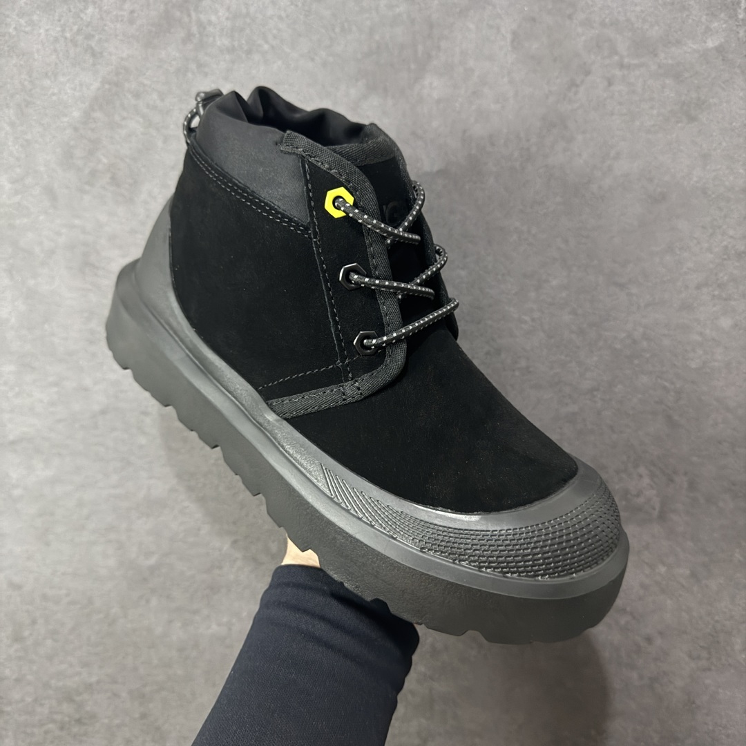 图片[3]-【SP顶级版】UGG Neumel Weather Hybrid M/1143991 秋冬羊毛一体雪地靴 原代工厂隆丰A级真羊毛皮一体完全遵循正平正品，精选A级羊皮毛一体材质，内里毛绒如云朵般包裹双脚，白带恒温属性一寒锁温抗冻，股季透气排湿，让双脚时刻处于干爽舒适的状态，轻量化设计搭配柔韧鞋底，每一步都似踩在软垫上，再加上贴合足型的弧度与足跟支撑，无论是居家休憩,外出通勤还是日常跑腿，全天行走也无负担。 从经典高筒靴到简约拖鞋，从基础中性色到潮流设计，既能与牛仔裤、卫衣打造随性日常，也能搭配裙子、男女同款更能轻松适配情侣穿搭。 优质羊皮毛天生耐磨损，搭配扎实工艺与防水科技加持，能抵御日常磨损与雨雪侵袭。一双穿数年仍能保持柔软质感💪🏻 尺码：35-45 编码：XZB340350-选品中心