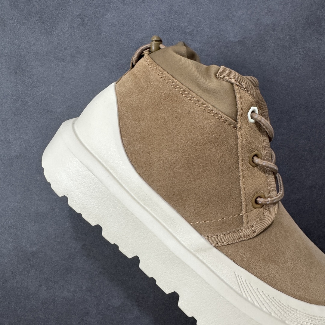 图片[6]-【SP顶级版】UGG Neumel Weather Hybrid M/1143991 秋冬羊毛一体雪地靴 原代工厂隆丰A级真羊毛皮一体完全遵循正平正品，精选A级羊皮毛一体材质，内里毛绒如云朵般包裹双脚，白带恒温属性一寒锁温抗冻，股季透气排湿，让双脚时刻处于干爽舒适的状态，轻量化设计搭配柔韧鞋底，每一步都似踩在软垫上，再加上贴合足型的弧度与足跟支撑，无论是居家休憩,外出通勤还是日常跑腿，全天行走也无负担。 从经典高筒靴到简约拖鞋，从基础中性色到潮流设计，既能与牛仔裤、卫衣打造随性日常，也能搭配裙子、男女同款更能轻松适配情侣穿搭。 优质羊皮毛天生耐磨损，搭配扎实工艺与防水科技加持，能抵御日常磨损与雨雪侵袭。一双穿数年仍能保持柔软质感💪🏻 尺码：35-45 编码：XZB340350-选品中心