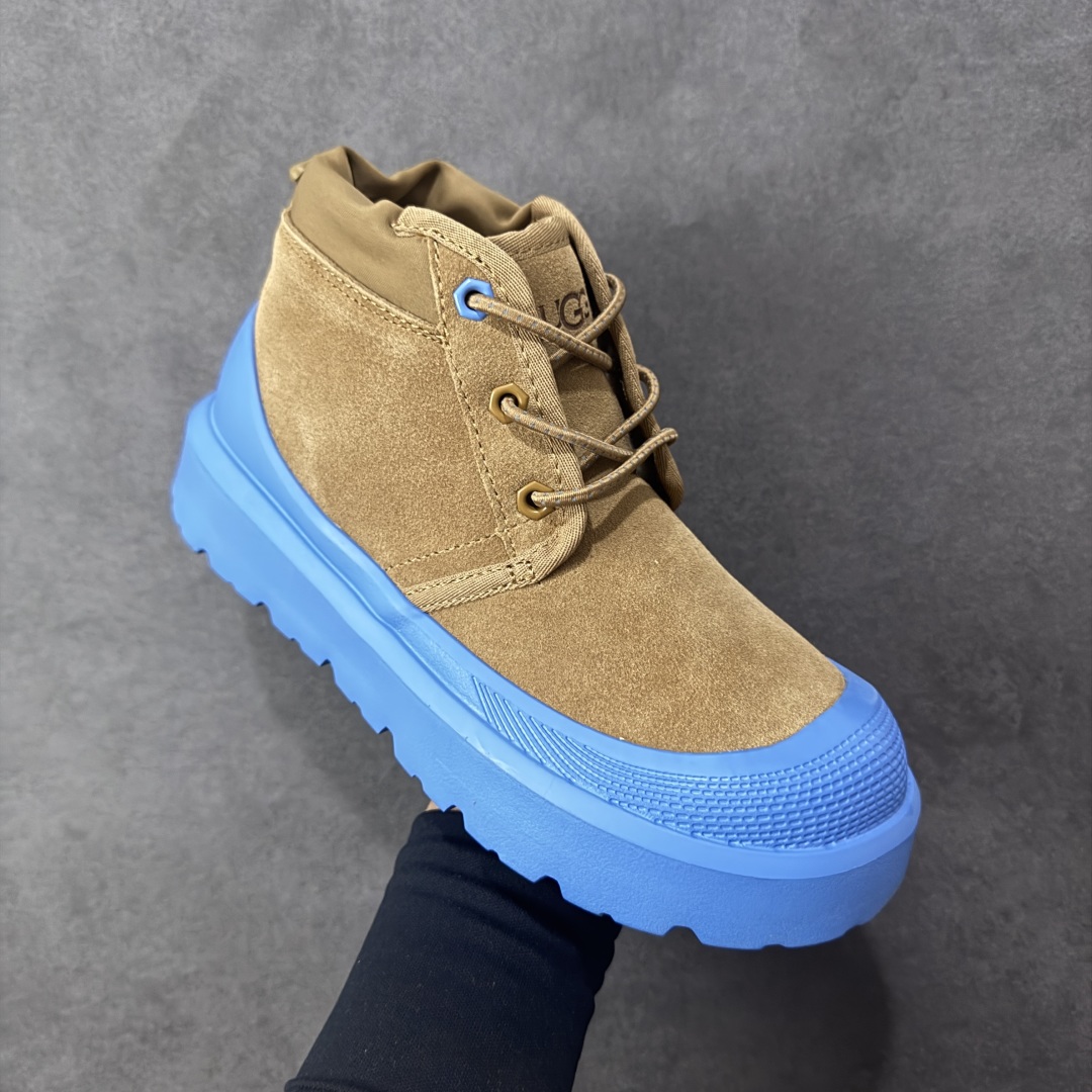 图片[3]-【SP顶级版】UGG Neumel Weather Hybrid M/1143991 秋冬羊毛一体雪地靴 原代工厂隆丰A级真羊毛皮一体完全遵循正平正品，精选A级羊皮毛一体材质，内里毛绒如云朵般包裹双脚，白带恒温属性一寒锁温抗冻，股季透气排湿，让双脚时刻处于干爽舒适的状态，轻量化设计搭配柔韧鞋底，每一步都似踩在软垫上，再加上贴合足型的弧度与足跟支撑，无论是居家休憩,外出通勤还是日常跑腿，全天行走也无负担。 从经典高筒靴到简约拖鞋，从基础中性色到潮流设计，既能与牛仔裤、卫衣打造随性日常，也能搭配裙子、男女同款更能轻松适配情侣穿搭。 优质羊皮毛天生耐磨损，搭配扎实工艺与防水科技加持，能抵御日常磨损与雨雪侵袭。一双穿数年仍能保持柔软质感💪🏻 尺码：35-45 编码：XZB340350-选品中心