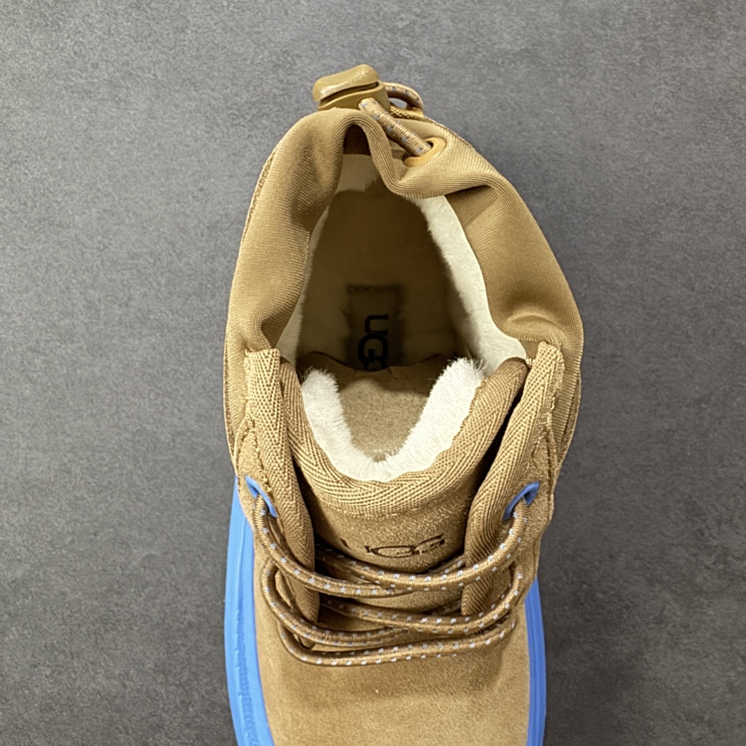 图片[7]-【SP顶级版】UGG Neumel Weather Hybrid M/1143991 秋冬羊毛一体雪地靴 原代工厂隆丰A级真羊毛皮一体完全遵循正平正品，精选A级羊皮毛一体材质，内里毛绒如云朵般包裹双脚，白带恒温属性一寒锁温抗冻，股季透气排湿，让双脚时刻处于干爽舒适的状态，轻量化设计搭配柔韧鞋底，每一步都似踩在软垫上，再加上贴合足型的弧度与足跟支撑，无论是居家休憩,外出通勤还是日常跑腿，全天行走也无负担。 从经典高筒靴到简约拖鞋，从基础中性色到潮流设计，既能与牛仔裤、卫衣打造随性日常，也能搭配裙子、男女同款更能轻松适配情侣穿搭。 优质羊皮毛天生耐磨损，搭配扎实工艺与防水科技加持，能抵御日常磨损与雨雪侵袭。一双穿数年仍能保持柔软质感💪🏻 尺码：35-45 编码：XZB340350-选品中心