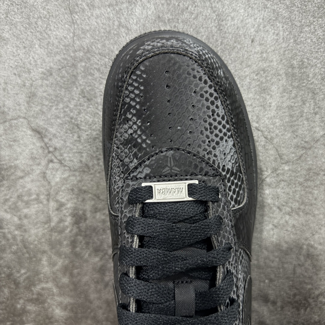 图片[5]-【ZOK版本】Nike Air Force 1 Low AF1 x Kobe Foreve黑曼巴时尚舒适防滑耐磨低帮板鞋 男鞋 科比蛇纹黑色 IB0018-500 私人订单开发 区别市场通货 原楦头原纸板 打造纯正空军专注外贸渠道 正确头层蛇纹皮革鞋面材质 蛇纹效果显著 内置全掌真气垫 原盒配件 正确中底拉帮工艺 正确鞋盒 货号：IB0018-003 尺码：40 40.5 41 42 42.5 43 44 44.5 45 46 47.5 48-选品中心