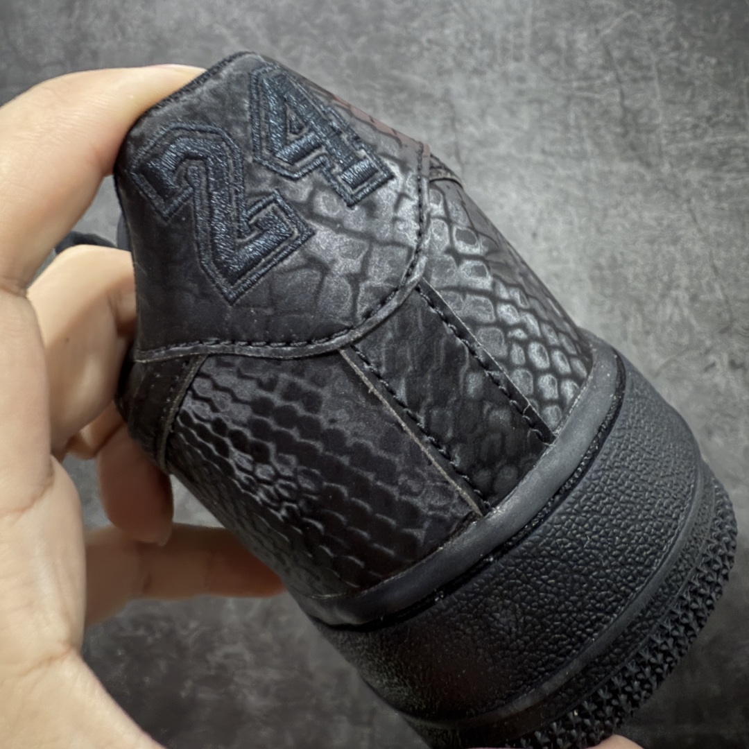 图片[5]-【ZOK版本】Nike Air Force 1 Low AF1 x Kobe Foreve黑曼巴时尚舒适防滑耐磨低帮板鞋 男鞋 科比蛇纹黑色 IB0018-500 私人订单开发 区别市场通货 原楦头原纸板 打造纯正空军专注外贸渠道 正确头层蛇纹皮革鞋面材质 蛇纹效果显著 内置全掌真气垫 原盒配件 正确中底拉帮工艺 正确鞋盒 货号：IB0018-003 尺码：40 40.5 41 42 42.5 43 44 44.5 45 46 47.5 48-选品中心