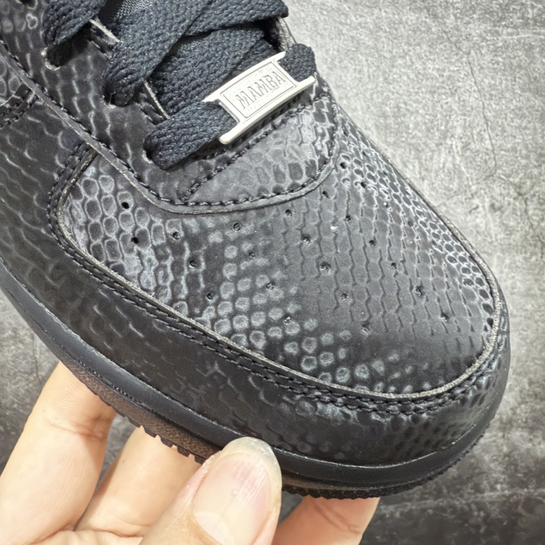 图片[4]-【ZOK版本】Nike Air Force 1 Low AF1 x Kobe Foreve黑曼巴时尚舒适防滑耐磨低帮板鞋 男鞋 科比蛇纹黑色 IB0018-500 私人订单开发 区别市场通货 原楦头原纸板 打造纯正空军专注外贸渠道 正确头层蛇纹皮革鞋面材质 蛇纹效果显著 内置全掌真气垫 原盒配件 正确中底拉帮工艺 正确鞋盒 货号：IB0018-003 尺码：40 40.5 41 42 42.5 43 44 44.5 45 46 47.5 48-选品中心
