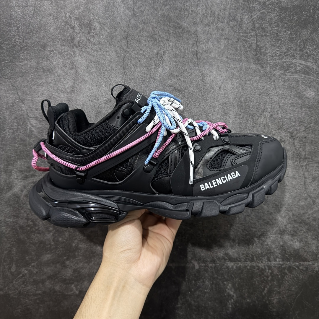 【OK纯原版本】Balenciaga 巴黎世家 Track Sneaker 巴黎世家三代绑带款 户外概念复古老爹鞋 老牌大厂OK版本出品 专柜同步包装 原装大盒 细节精准对位官方 私模组合大底 从里到外 最大尺度还原官方ZP 尺码:35 36 37 38 39 40 41 42 43 44 45 46-选品中心