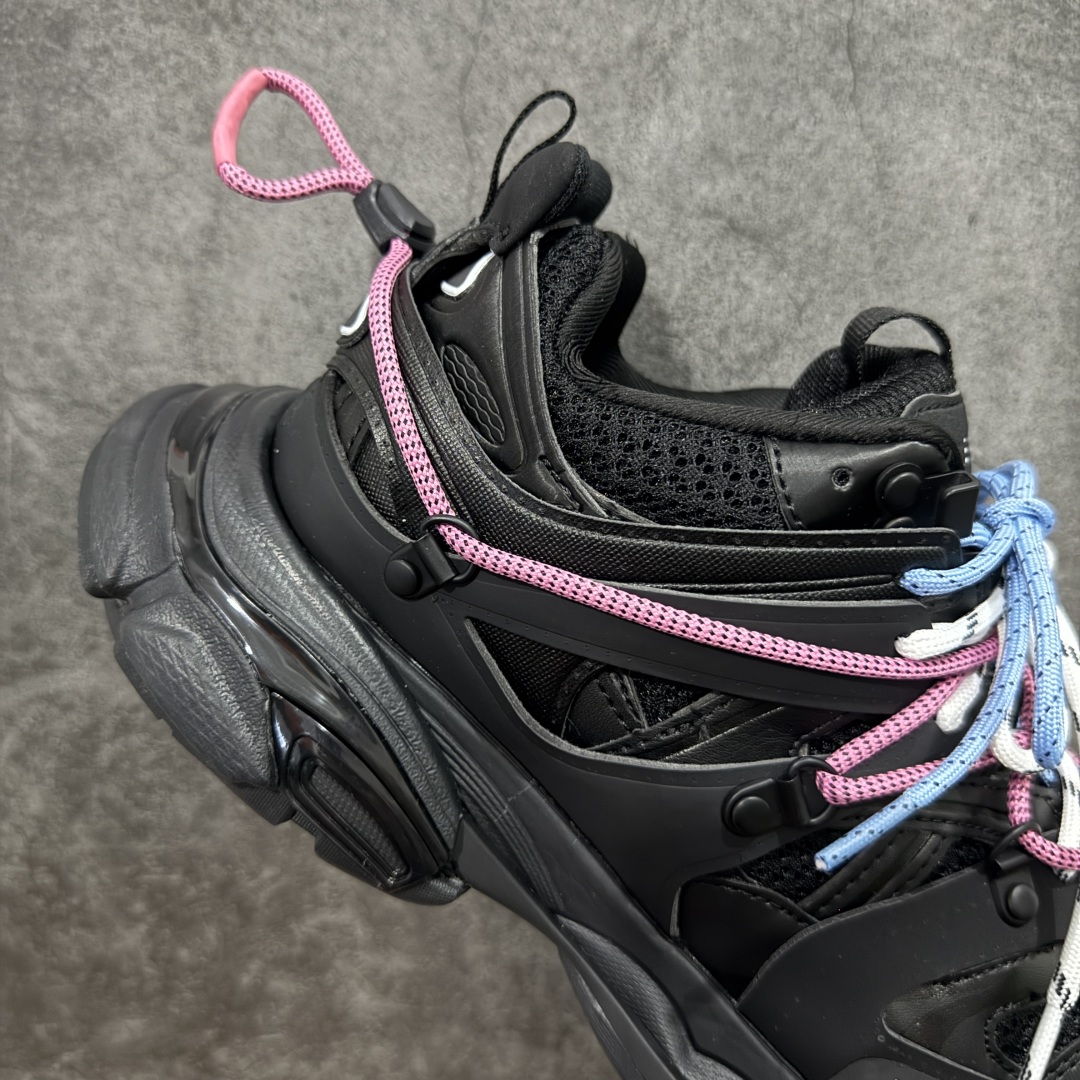图片[7]-【OK纯原版本】Balenciaga 巴黎世家 Track Sneaker 巴黎世家三代绑带款 户外概念复古老爹鞋 老牌大厂OK版本出品 专柜同步包装 原装大盒 细节精准对位官方 私模组合大底 从里到外 最大尺度还原官方ZP 尺码：35 36 37 38 39 40 41 42 43 44 45 46-选品中心