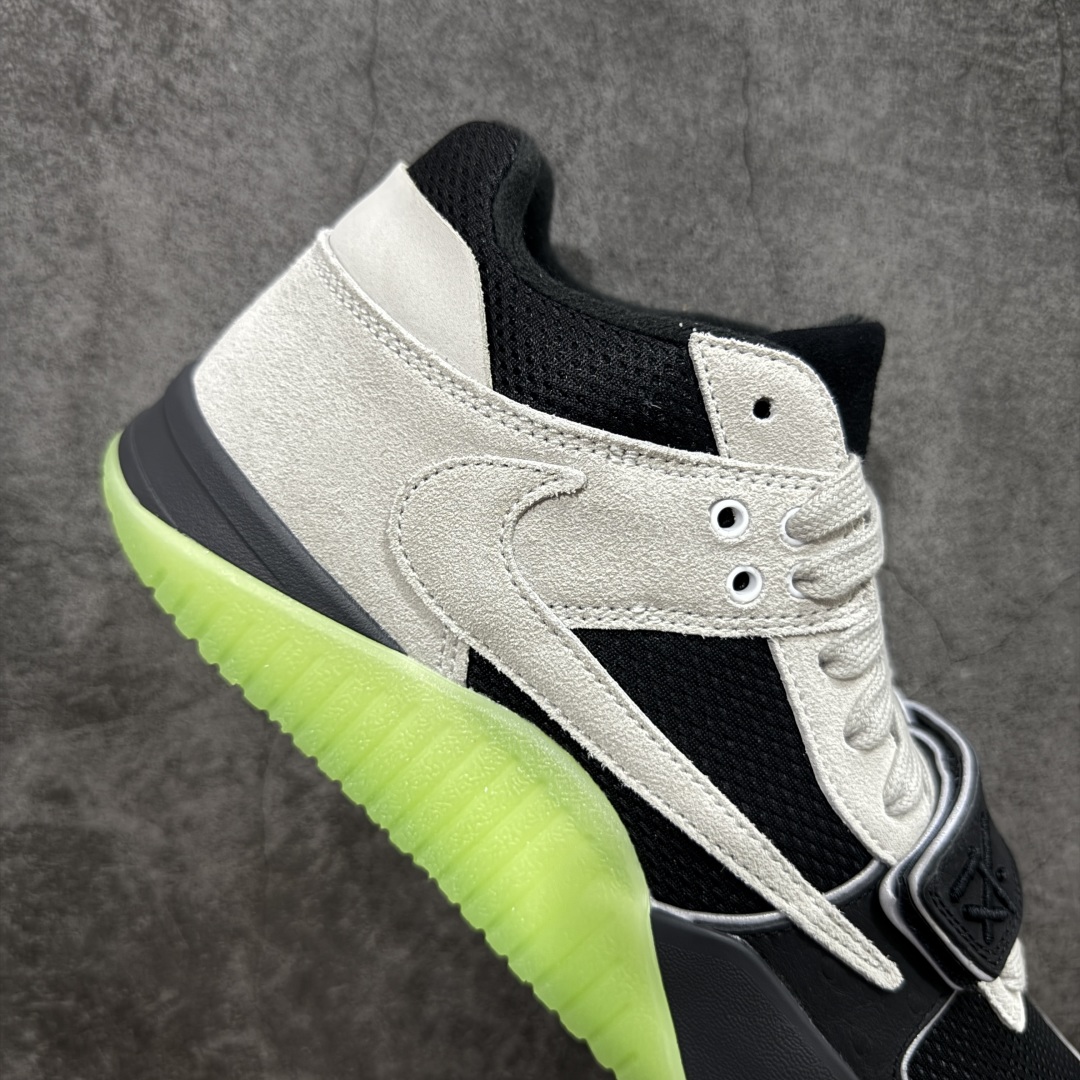 图片[7]-【LW纯原】Travis Scott x Air Jordan Jumpman Jack TR TS联名款 倒钩 复古文化篮球鞋 IH7971-001 原鞋原档案数据 原厂皮料打造 平台外贸 高端零售专供品质 整体鞋身棕色部位采用台湾隆长棉麻布料 配件鞋盒完全同步原厂 整体版型质感 用料细节都绝不含糊 尺码：36-48.5-选品中心