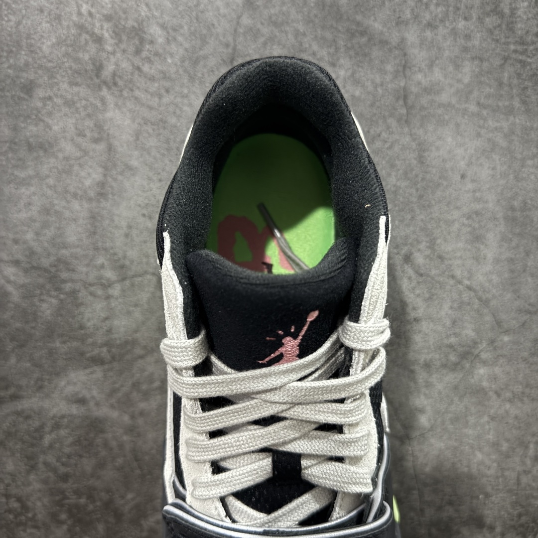 图片[8]-【LW纯原】Travis Scott x Air Jordan Jumpman Jack TR TS联名款 倒钩 复古文化篮球鞋 IH7971-001 原鞋原档案数据 原厂皮料打造 平台外贸 高端零售专供品质 整体鞋身棕色部位采用台湾隆长棉麻布料 配件鞋盒完全同步原厂 整体版型质感 用料细节都绝不含糊 尺码：36-48.5-选品中心